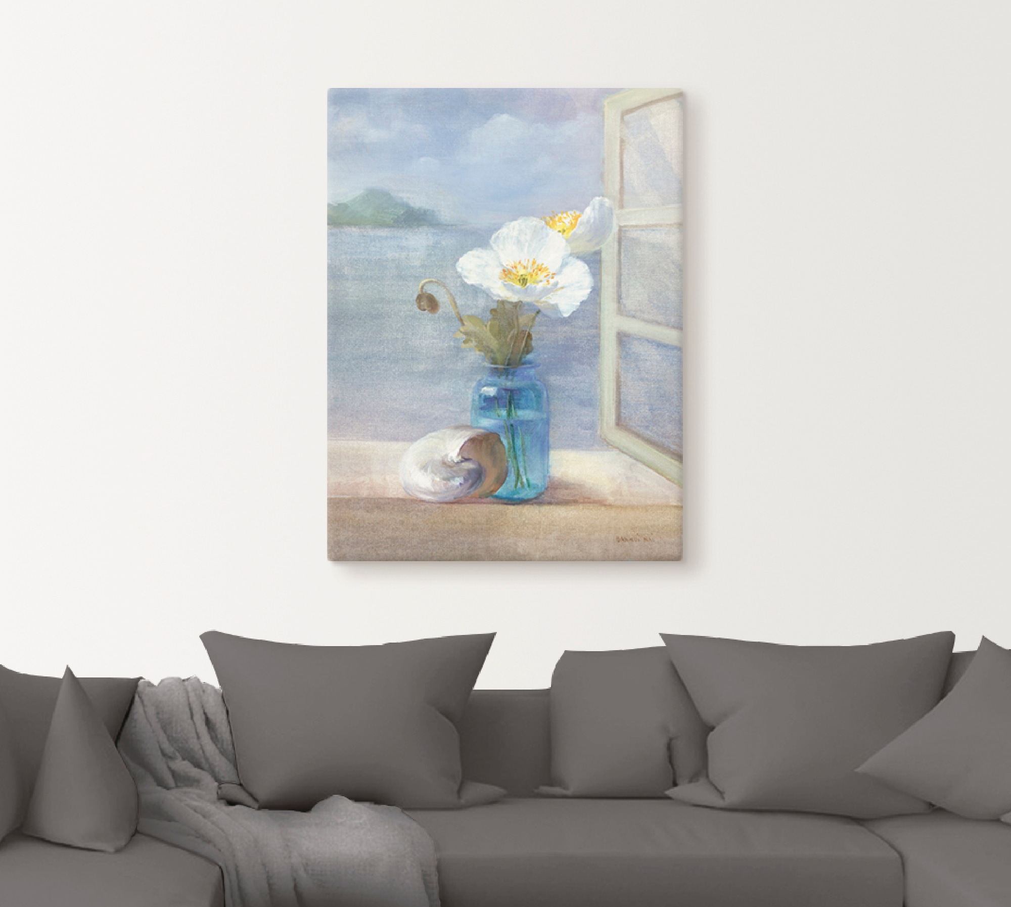 Artland Wandbild »Küsten Blumen II«, Arrangements, (1 St.), als Leinwandbild, Poster in verschied. Größen