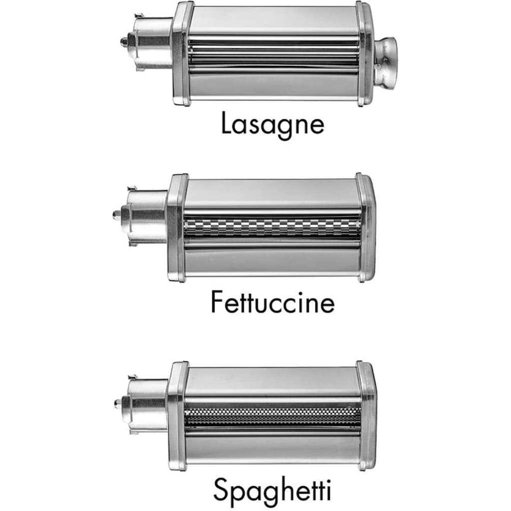 Gastroback Küchenmaschinen Zubehör-Set »Nudelwalzenvorsatz 90763, 3 tlg.«, (3 tlg.)