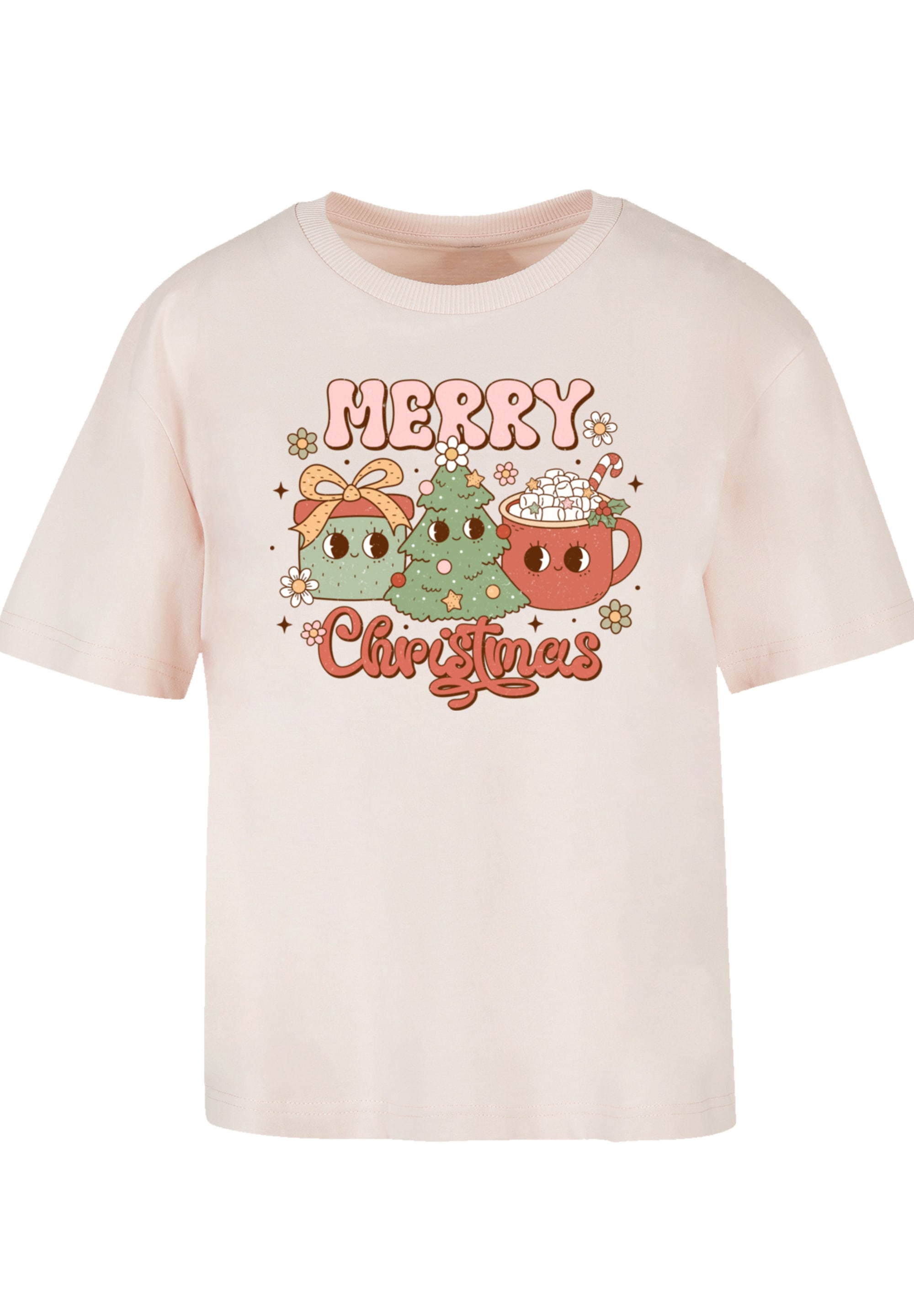 F4NT4STIC T-Shirt »Merry Weihnachten Cozy And Cute«, Premium Qualität, Weihnachts-Kollection