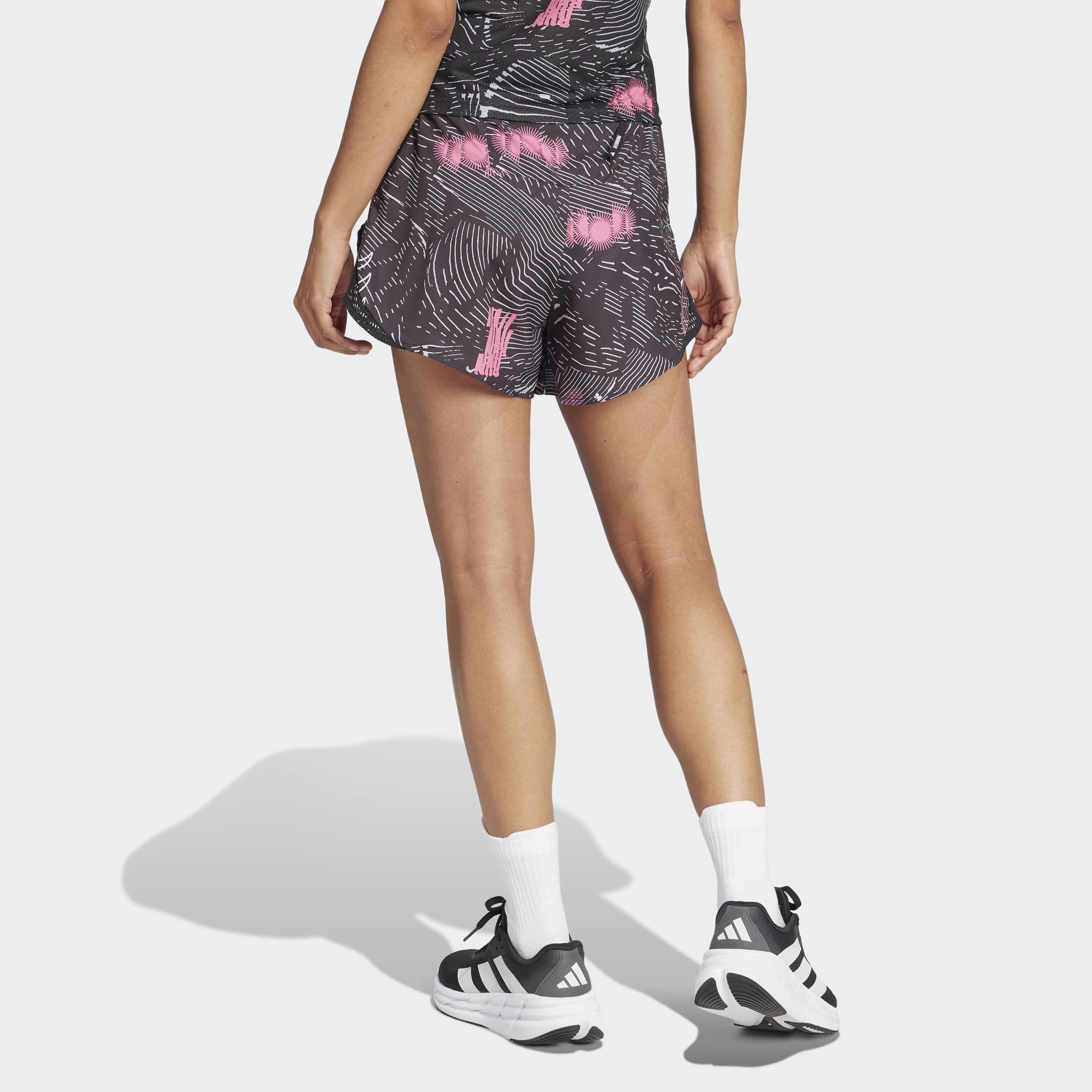 adidas Performance Laufshorts »BTN SHORT W«, (1 tlg.)