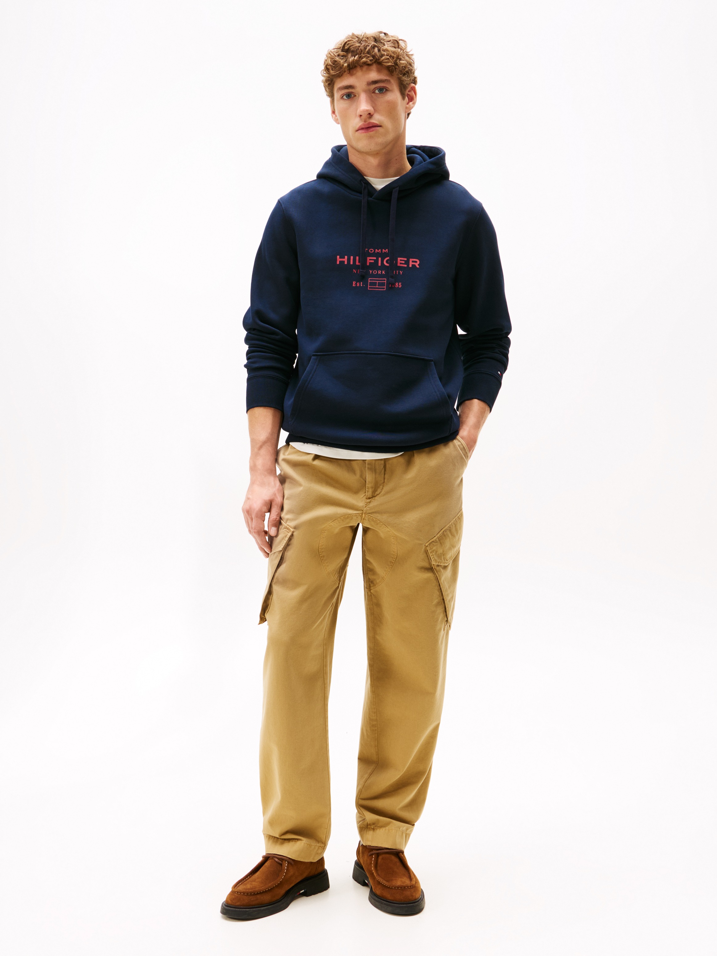 Thumbnail - Tommy Hilfiger Kapuzensweatshirt "OVAL GRAPHIC HOODIE", Regular fit