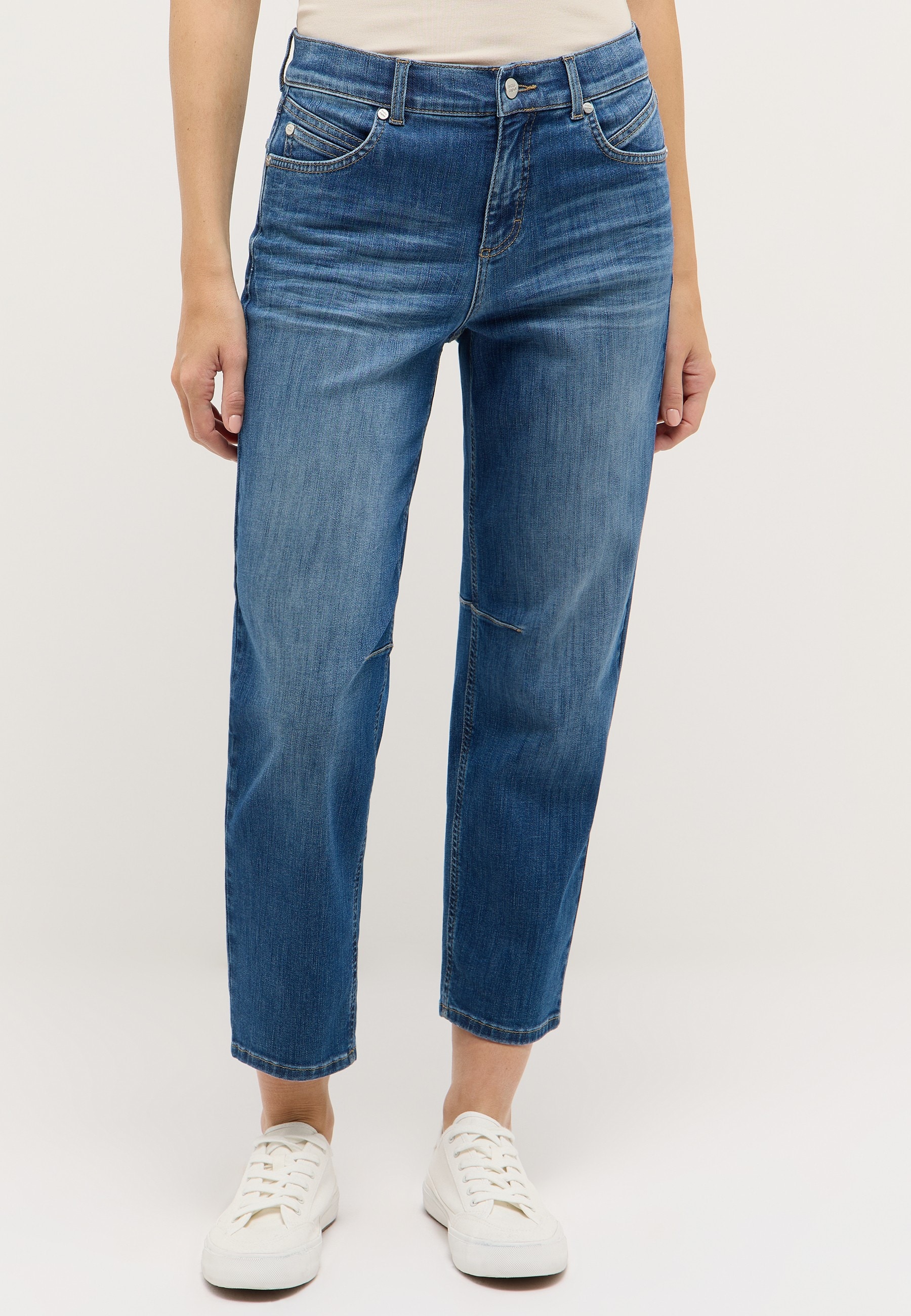 ANGELS 7/8-Jeans "EVY" 7/8-lange Schnittform, lockere Passform, aus Baumwollmischung