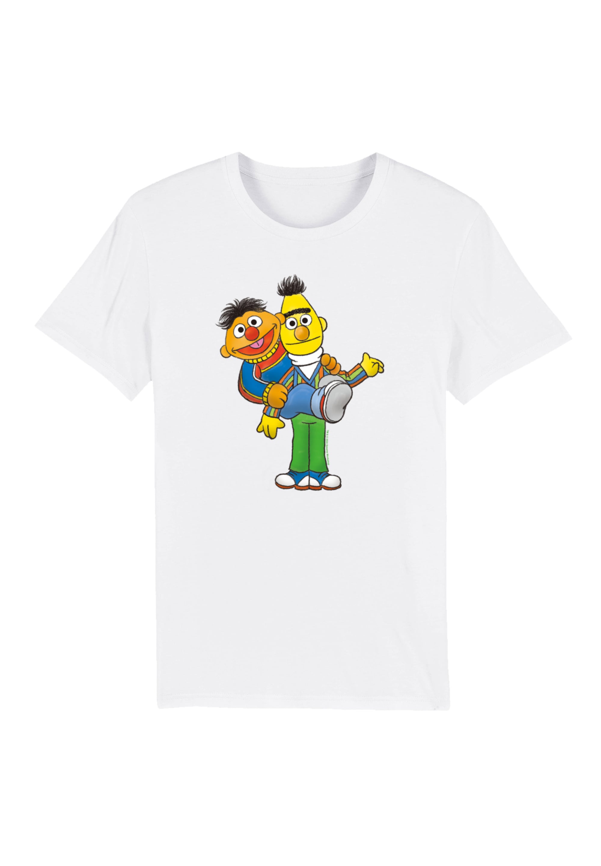 F4NT4STIC T-Shirt »Sesamstraße Ernie & Bert«, Premium Qualität