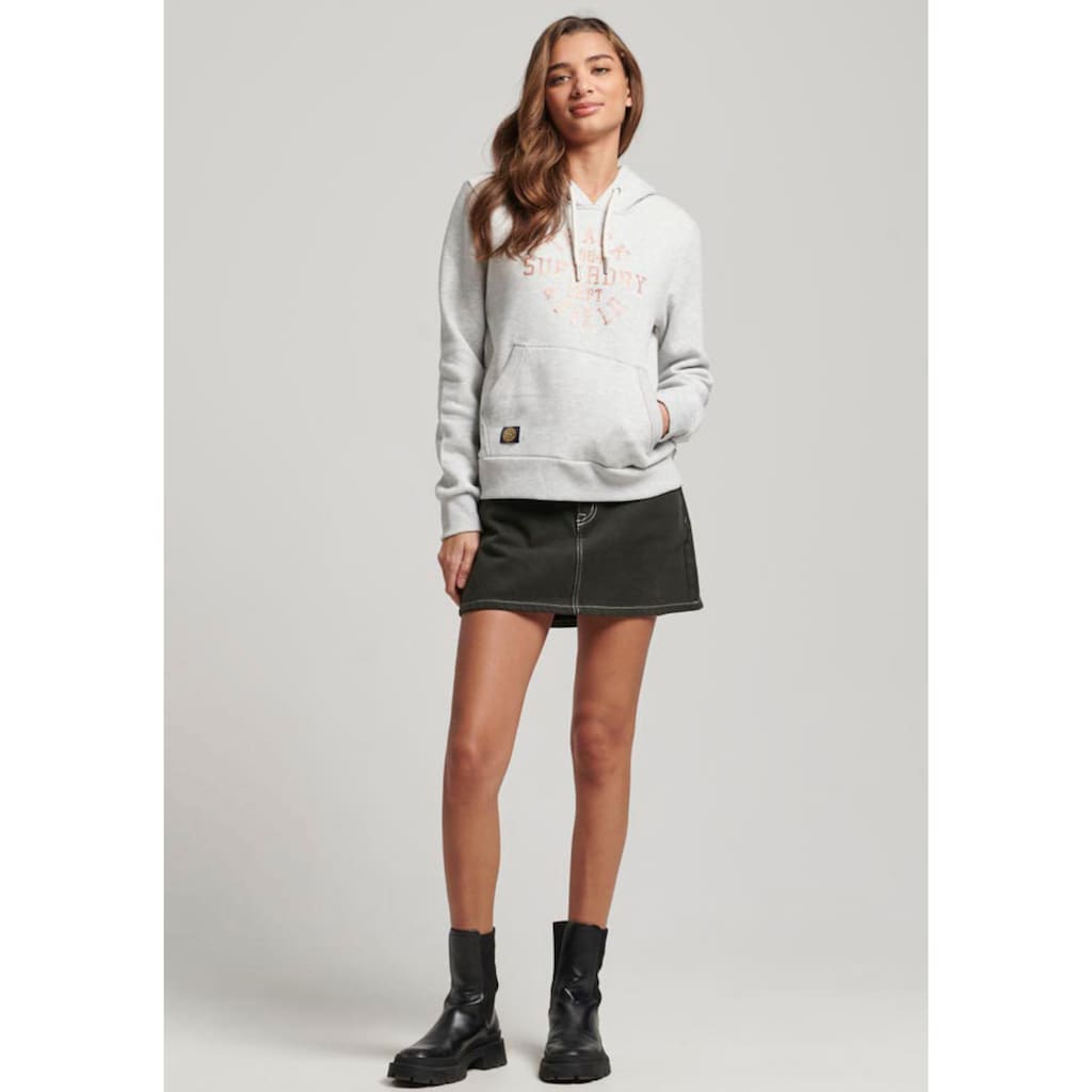 Superdry Kapuzensweatshirt »COLLEGE SCRIPTED GRAPHIC HOOD«