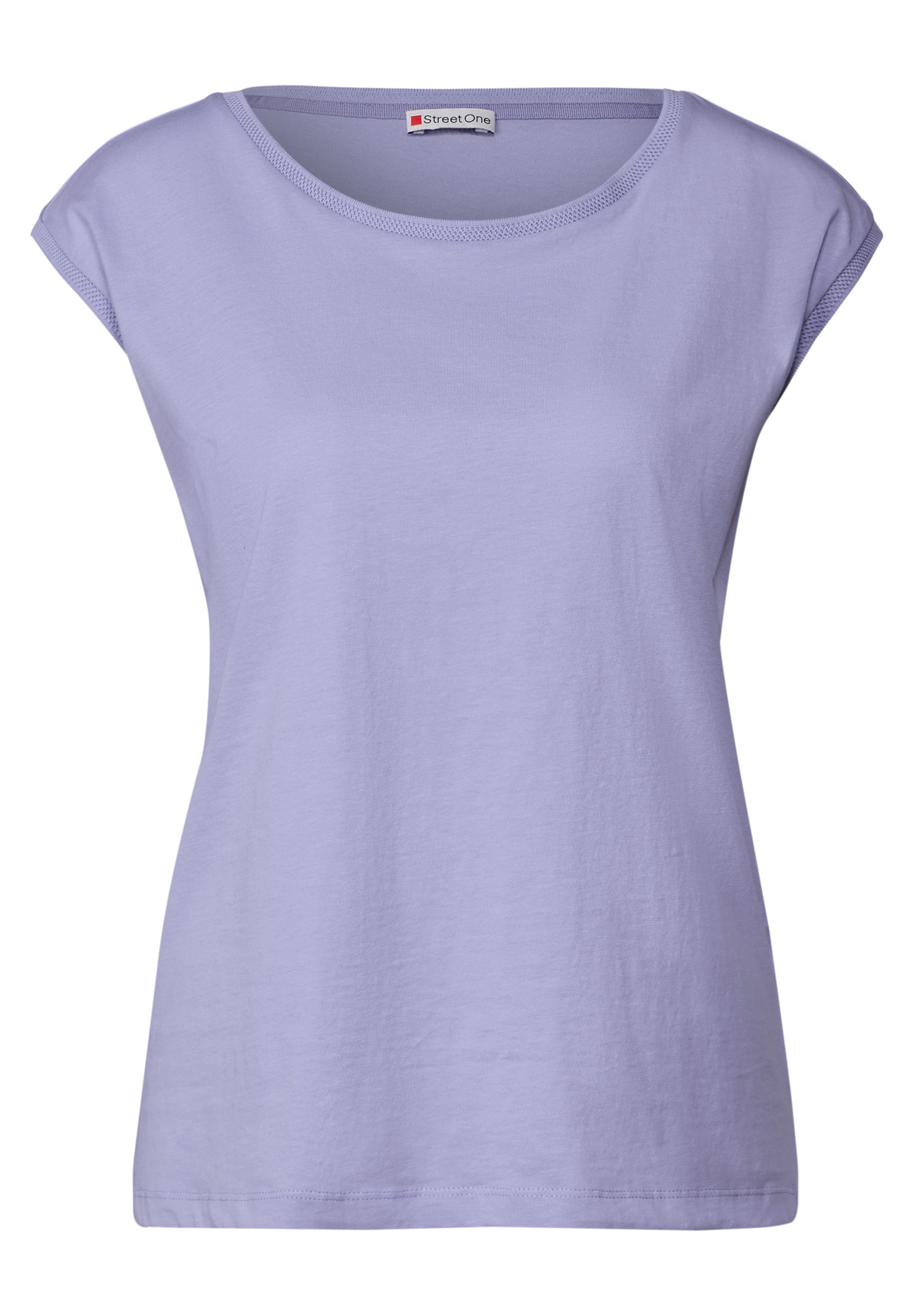 STREET ONE T-Shirt, aus reiner Baumwolle