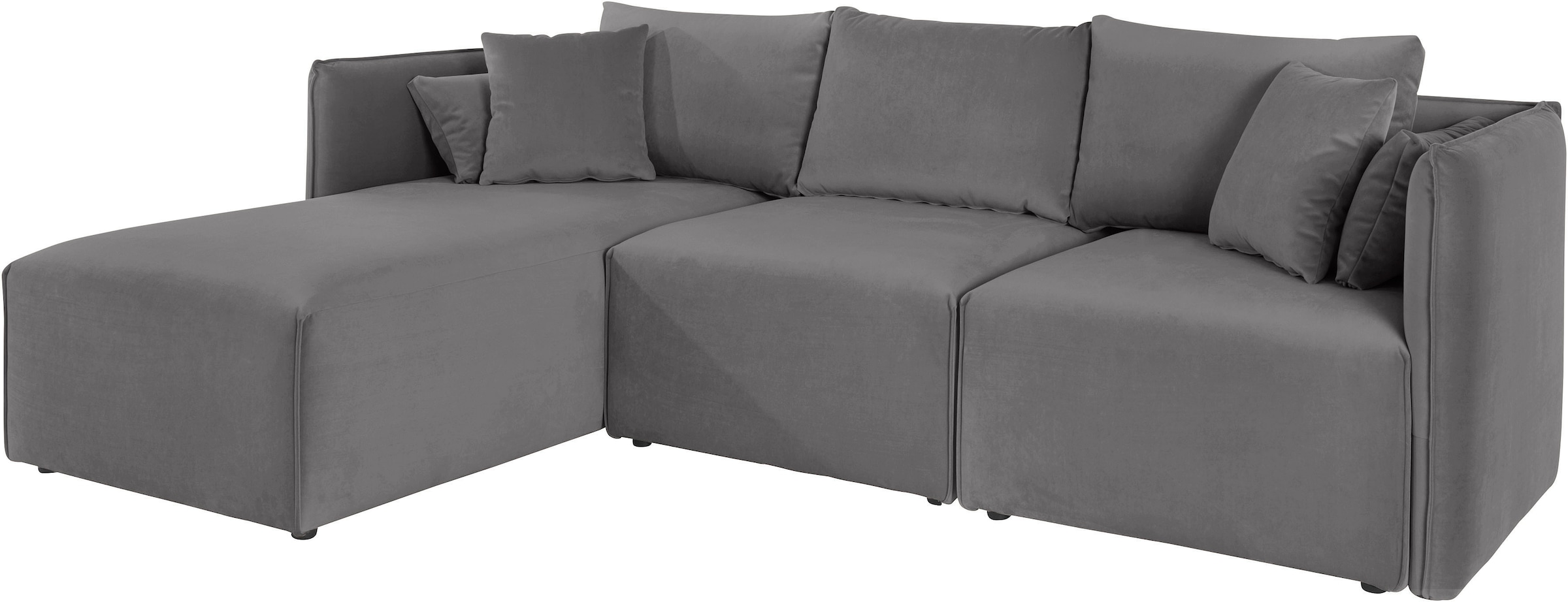 OTTO home Ecksofa "Nöre L-Form" 3 Teile, in vielen Bezugsqualitäten und Farben. Modulteile s. "Nöre"