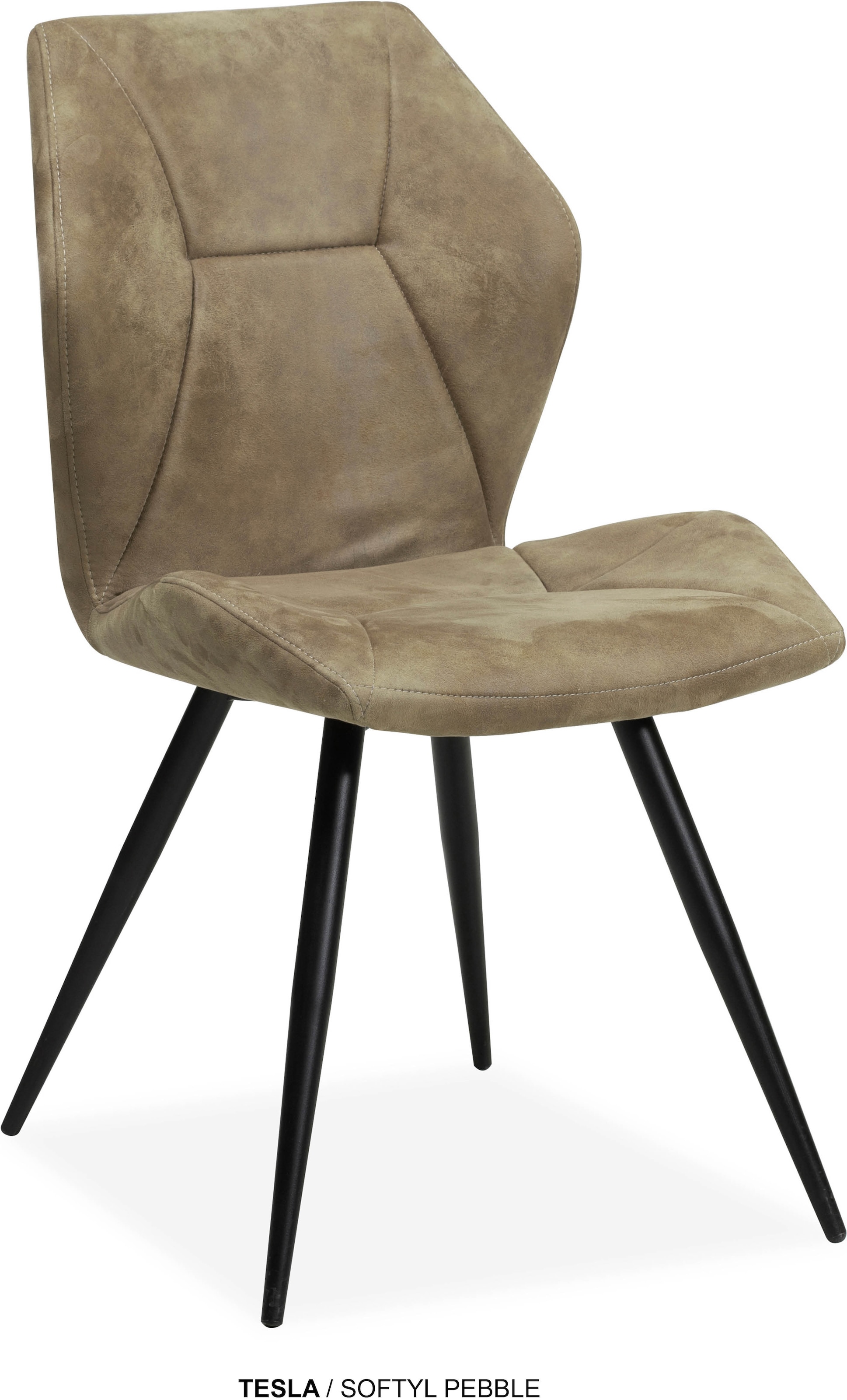 OMG Design Esszimmerstuhl »Tesla« (Set) 2 Stk.Esszimmerstuhl, pflegeleichter Bezug