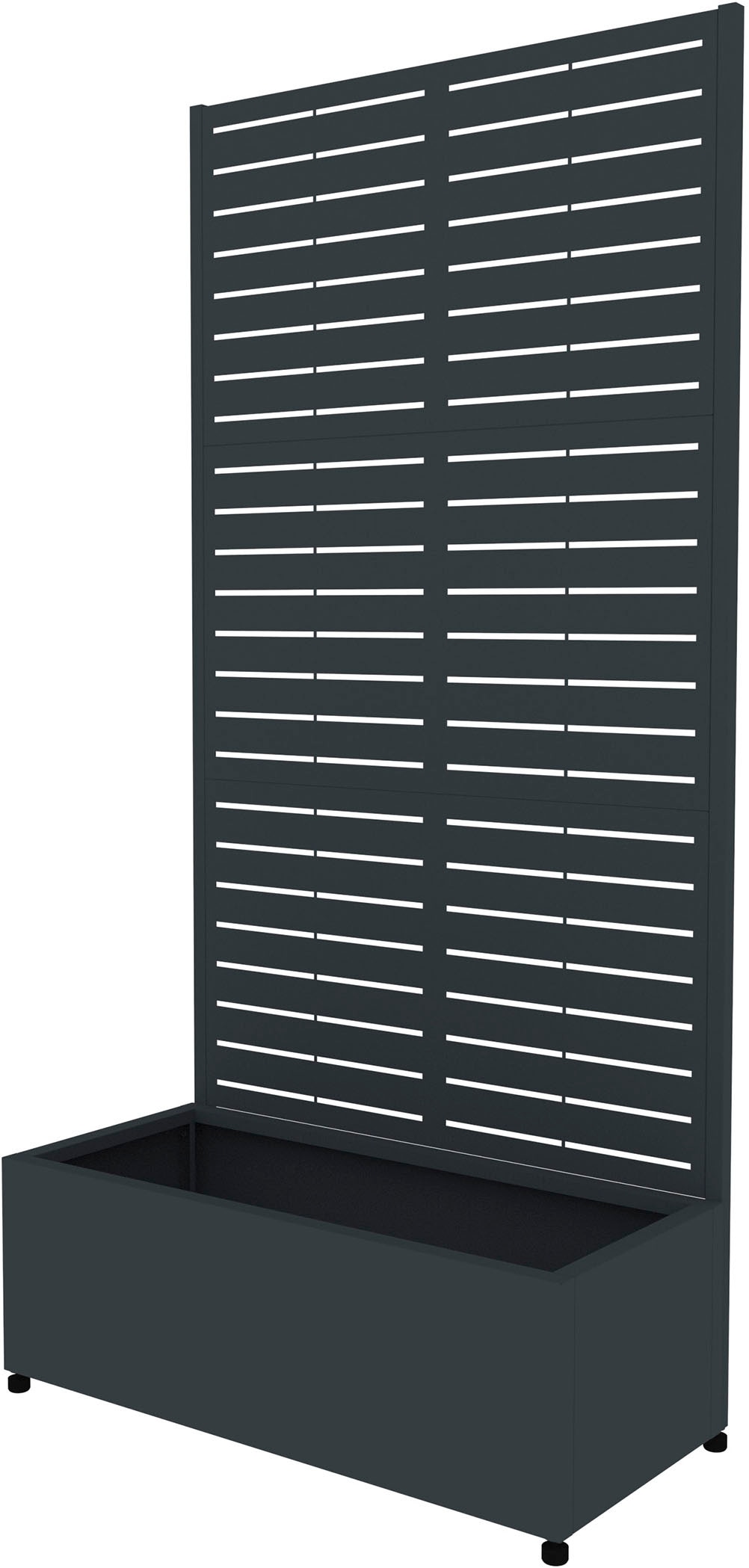 WESTMANN Pflanzkübel »Dekora 1« BxTxH: 90x42,5x184 cm, mit Rankgitter