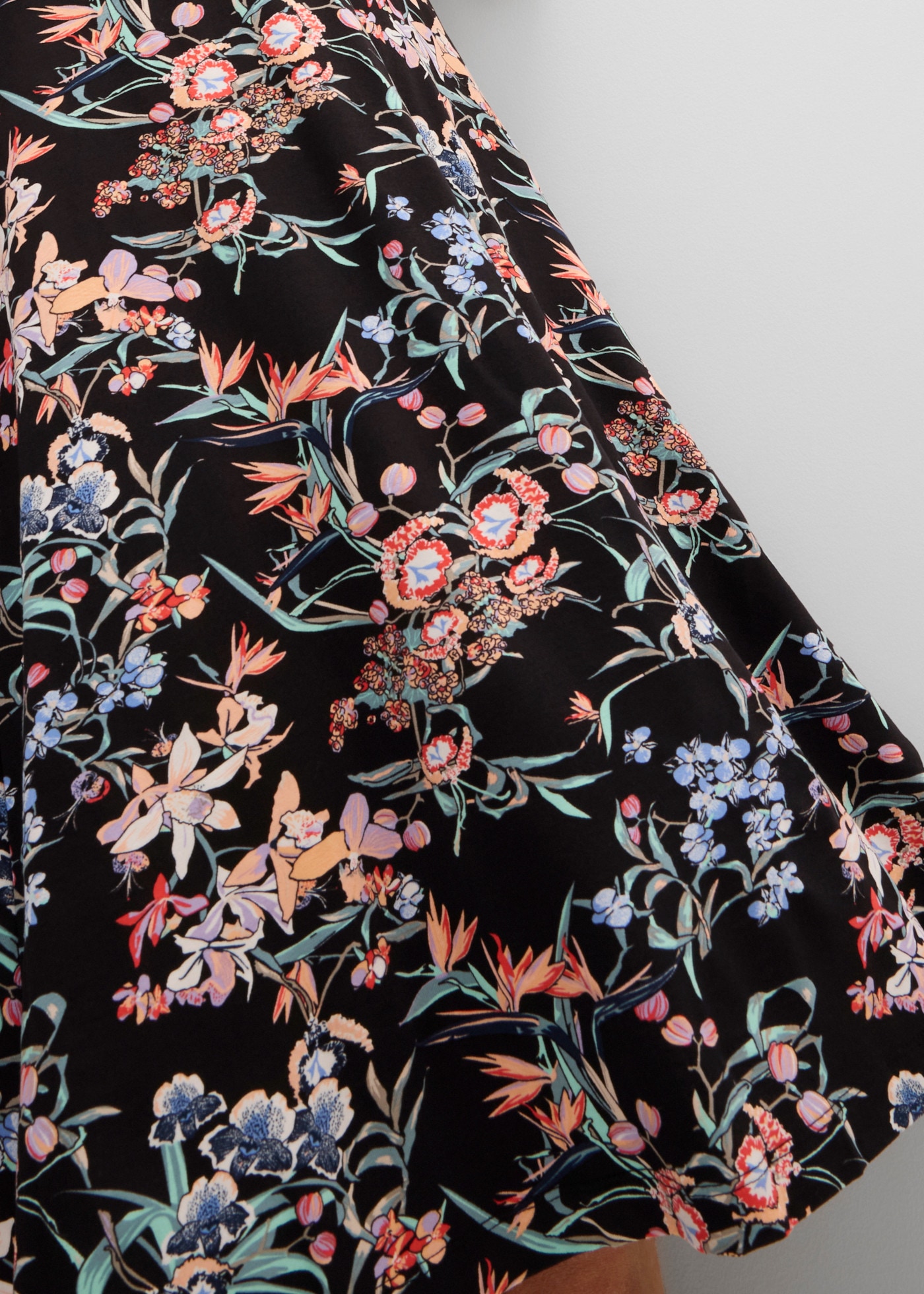 bonprix Jerseykleid für warme Tage, aus Viskose mit Elasthan, A-Linien-Schnitt