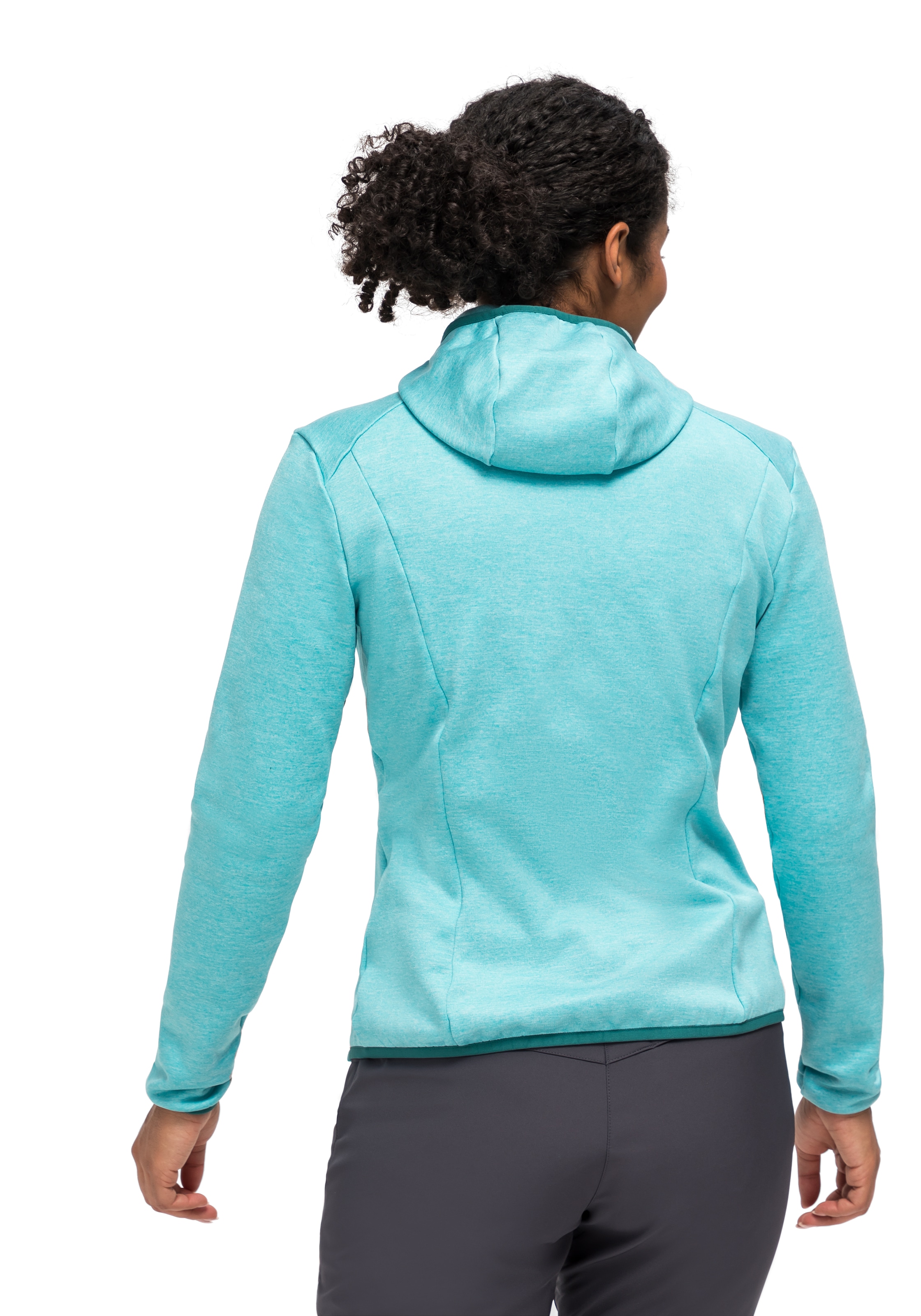 Fleecejacke verstellbarer W«, mit BAUR Zip-Hoodie Kapuze, Fleece Sports | Damen Maier atmungsaktiver »Fave kaufen