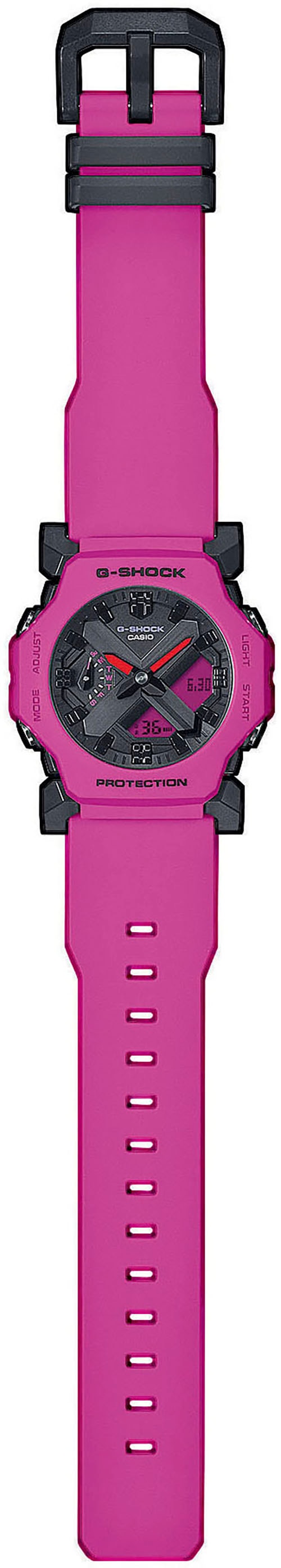 CASIO G-SHOCK Chronograph, Quarzuhr, Armbanduhr, Herrenuhr, Resinarmband, automatischer Kalender
