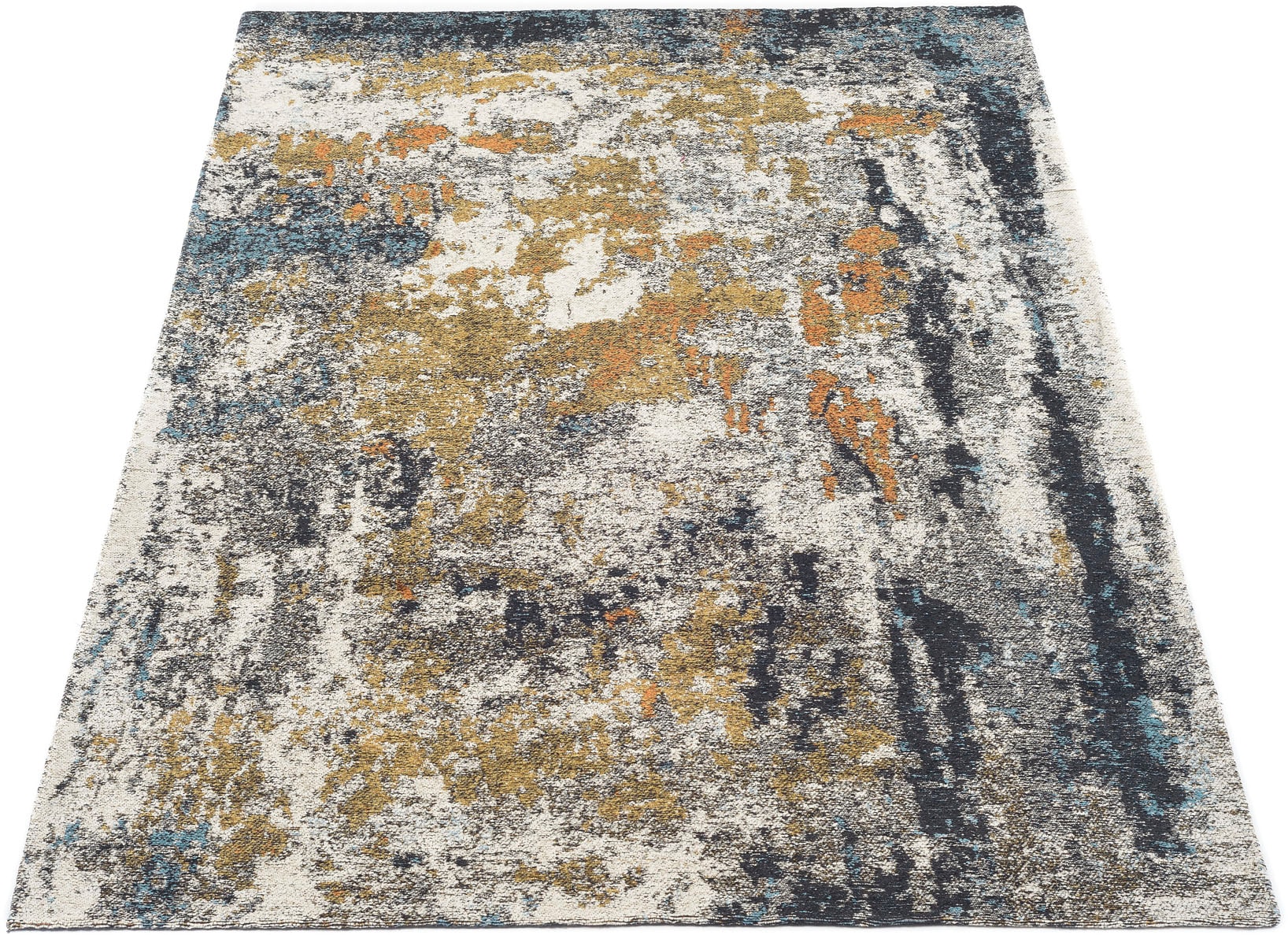 OCI DIE TEPPICHMARKE Teppich "FLORENTINA PALAIS" rechteckig 5 mm Höhe Flachgewebe, Wohnzimmer