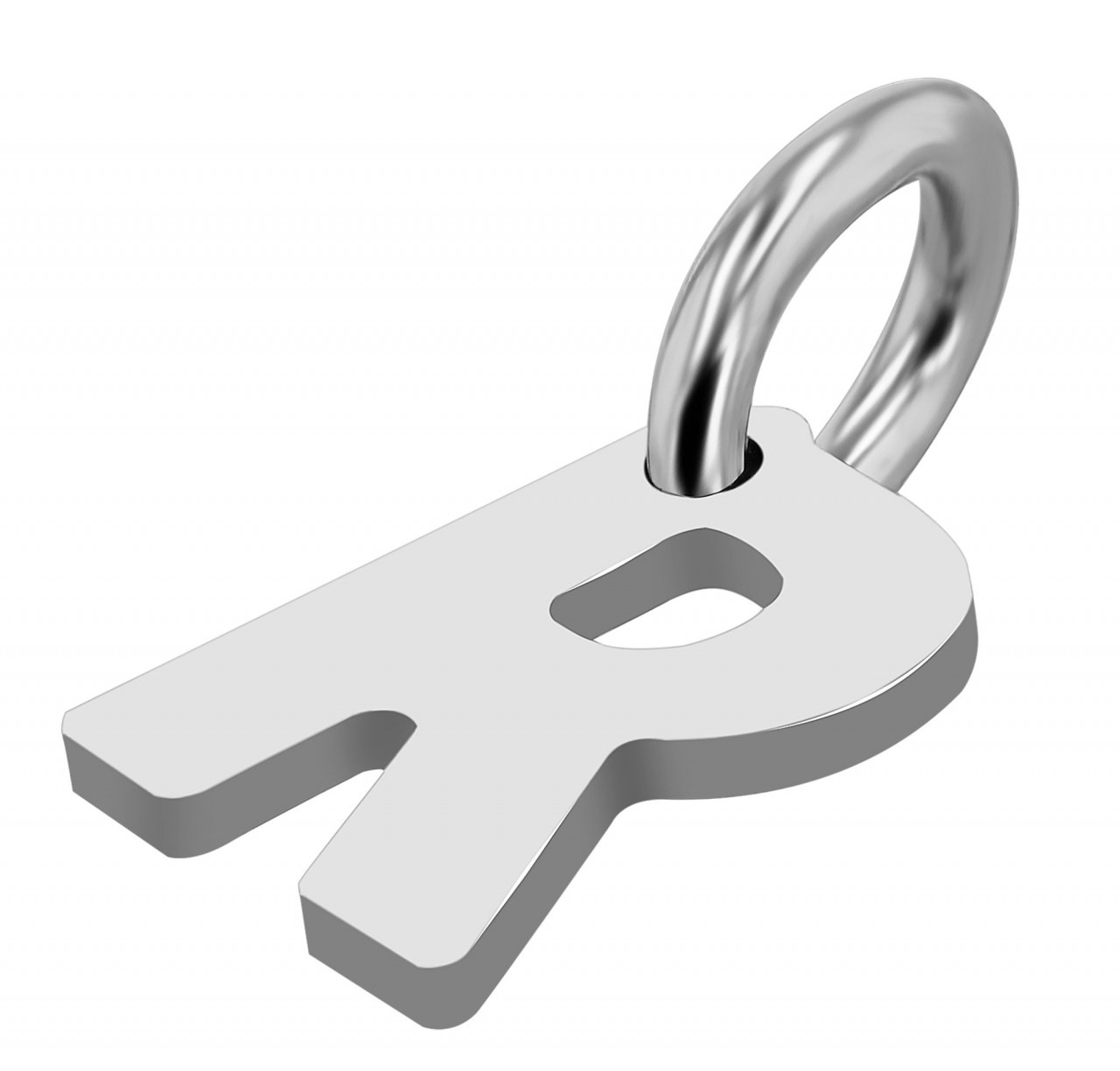 Adelia´s Kettenanhänger »eleganter Buchstabe Anhänger aus 925 Sterling Silber«