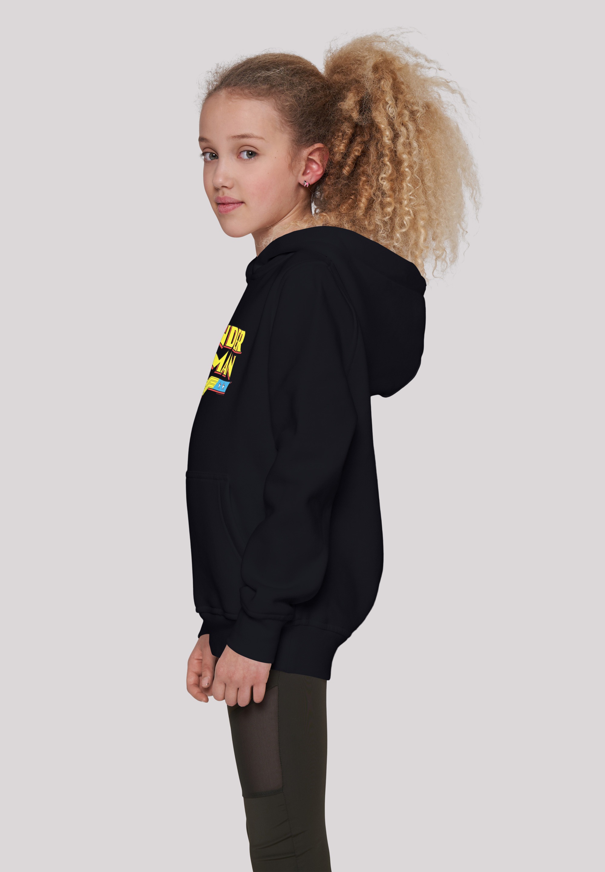 F4NT4STIC Sweatshirt »Hoodie DC Comics Wonder Woman Classic Logo«, Unisex Kinder,Premium Merch,Jungen,Mädchen,Bedruckt