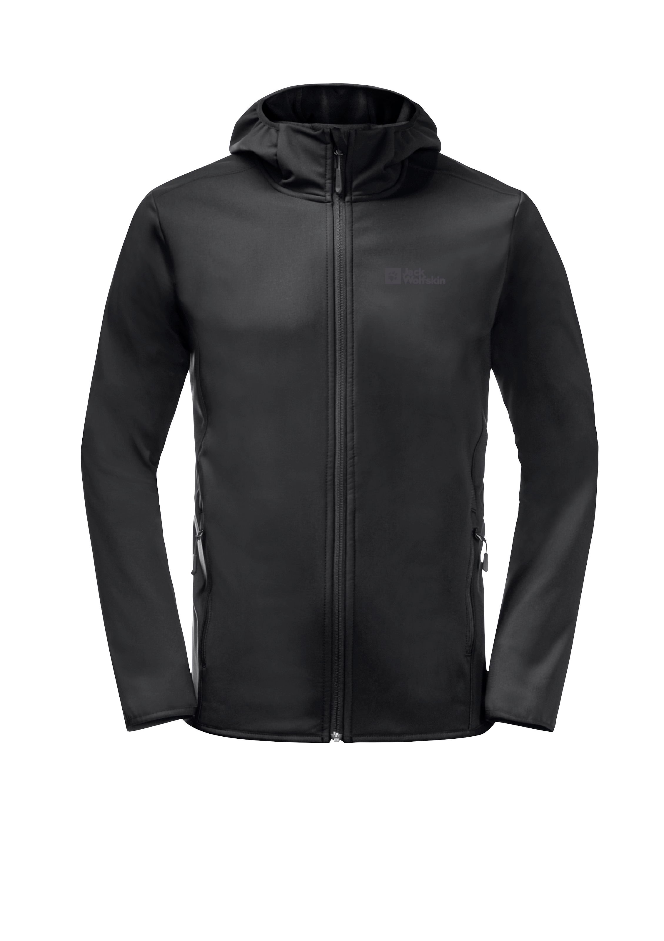 Jack Wolfskin Softshelljacke »BORNBERG HOODY«, mit Kapuze, winddicht, wasserabweisend