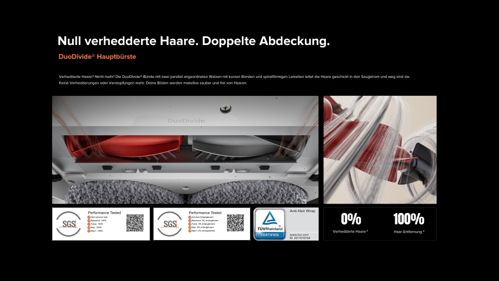 Roborock Saugroboter »Roborock Qrevo 5AE mit Wischfunktion, autom. Moppanhebung« leistungsstarke 12.000 Pa Saugleistung, LDS-Navigationssystem,