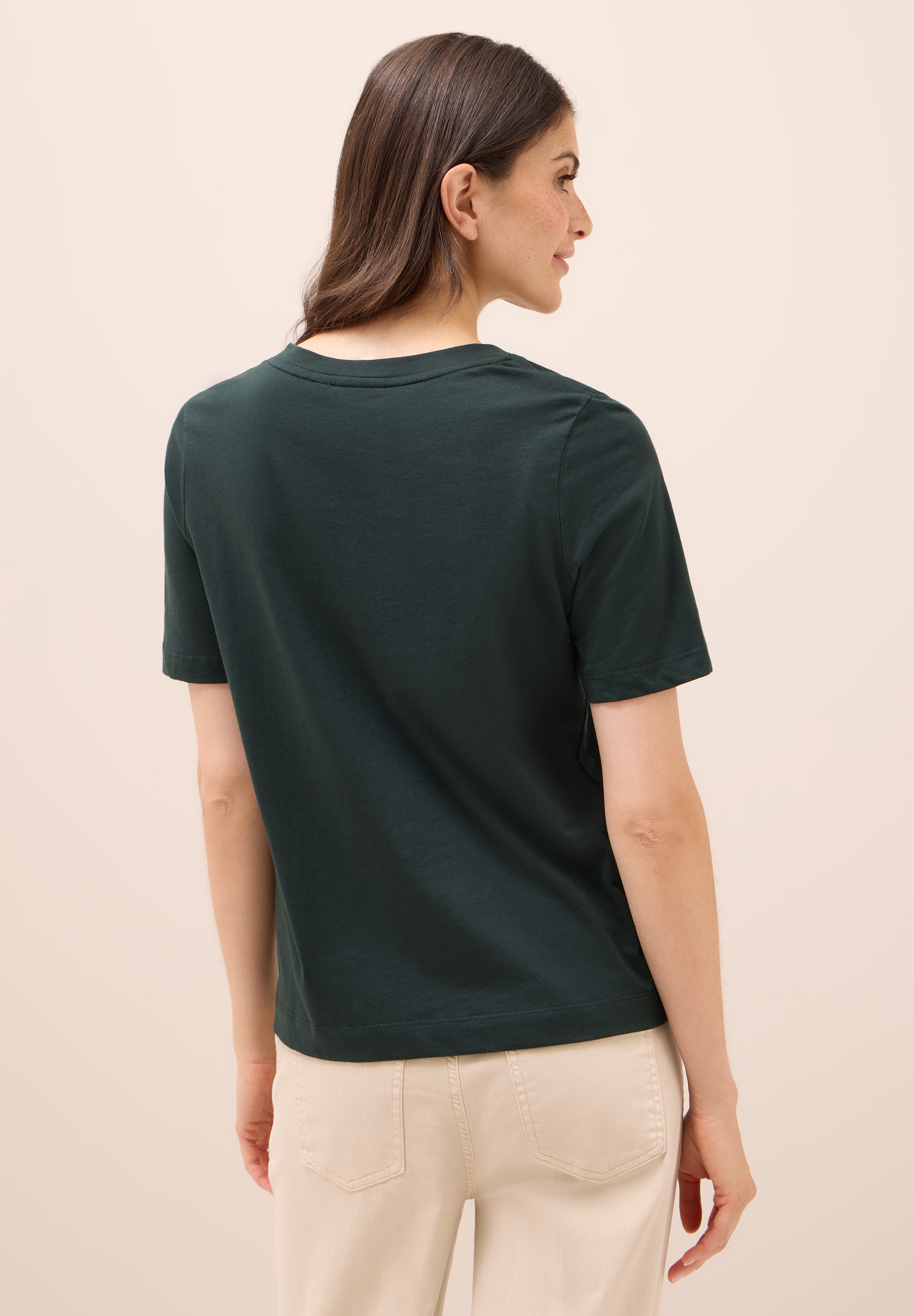 Cecil T-Shirt, aus reiner Baumwolle