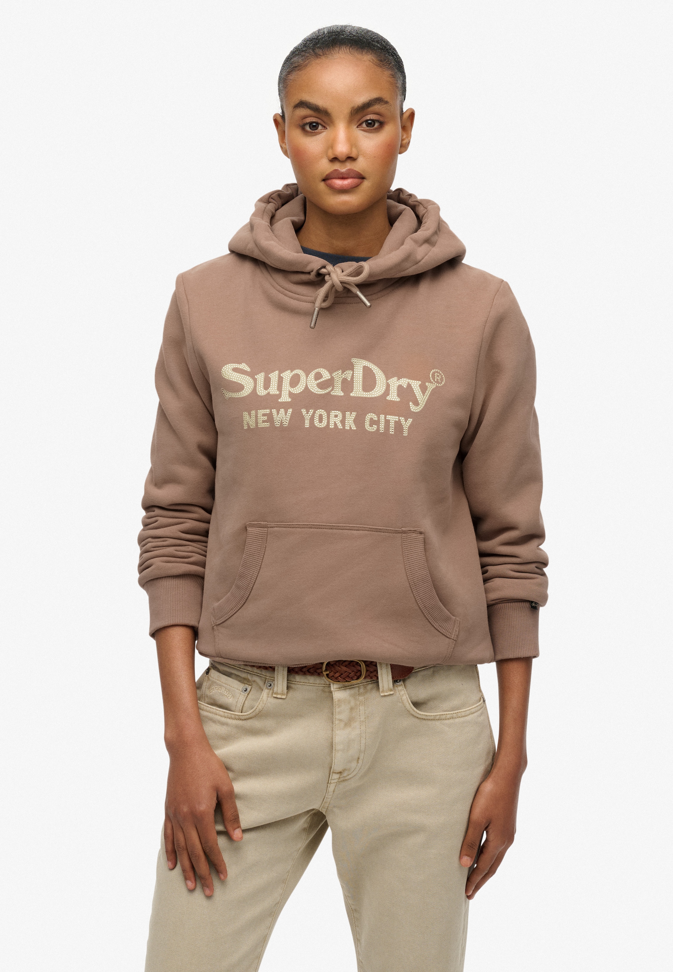 Superdry Kapuzensweatshirt "BRAND MARK RELAXED HOOD" günstig online kaufen