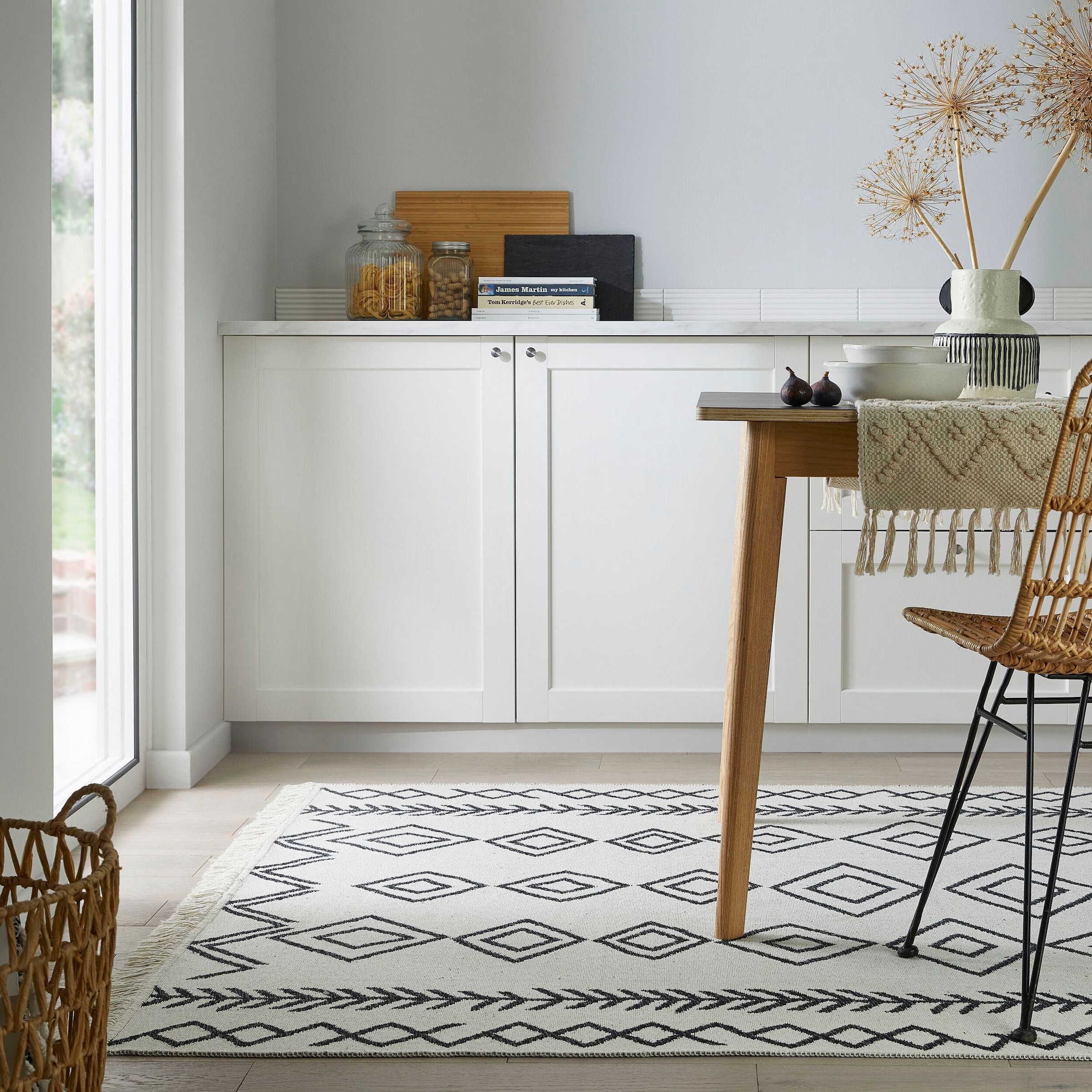 FLAIR RUGS Teppich »EDIE«, rechteckig, 2 mm Höhe
