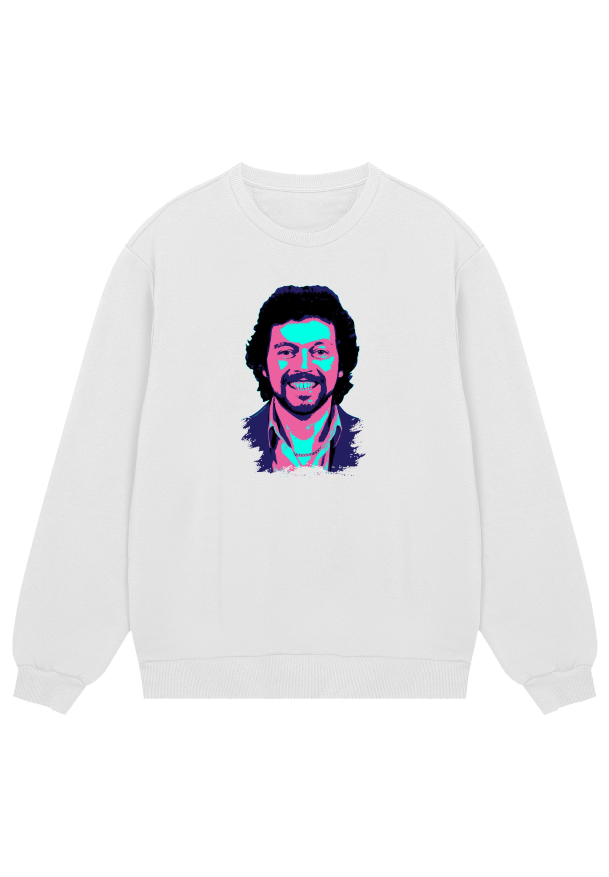 F4NT4STIC Sweatshirt »TV Times Jeremy Beadle 1982 Pop Art«, Premium Qualität