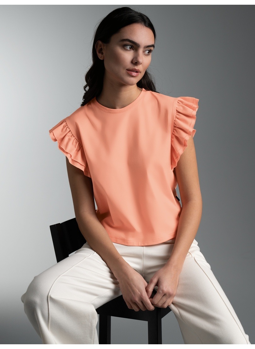 Thumbnail - Trigema T-Shirt "TRIGEMA Volant Shirt" 1