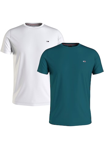 T-Shirt »TJM 2PACK SLIM JERSEY TEE«, (Packung, 2 tlg., 2er-Pack)