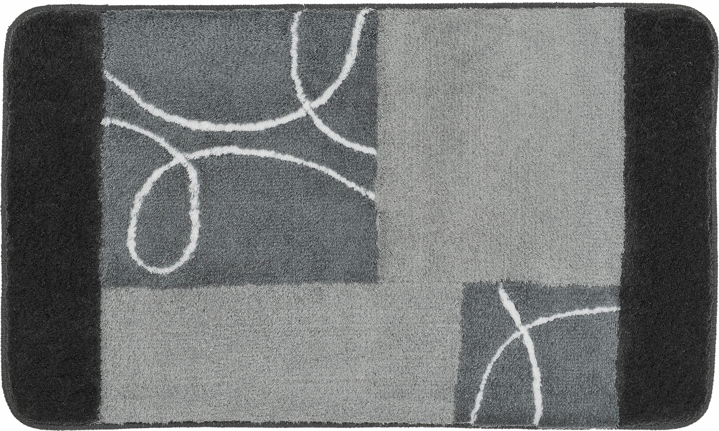 MEUSCH Badematte "Curly" Höhe 20 mm rutschhemmend beschichtet fußbodenheizu günstig online kaufen