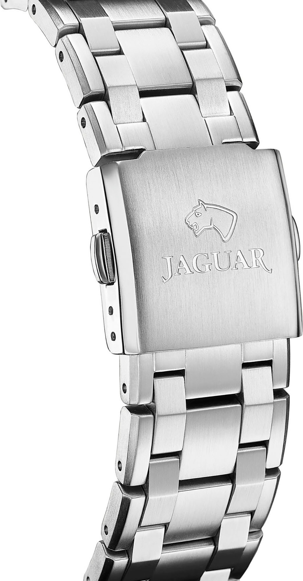 Jaguar Chronograph »Ceramic«, Quarzuhr, Armbanduhr, Herrenuhr,Swiss Made,Edelstahlband,Stoppfunktion