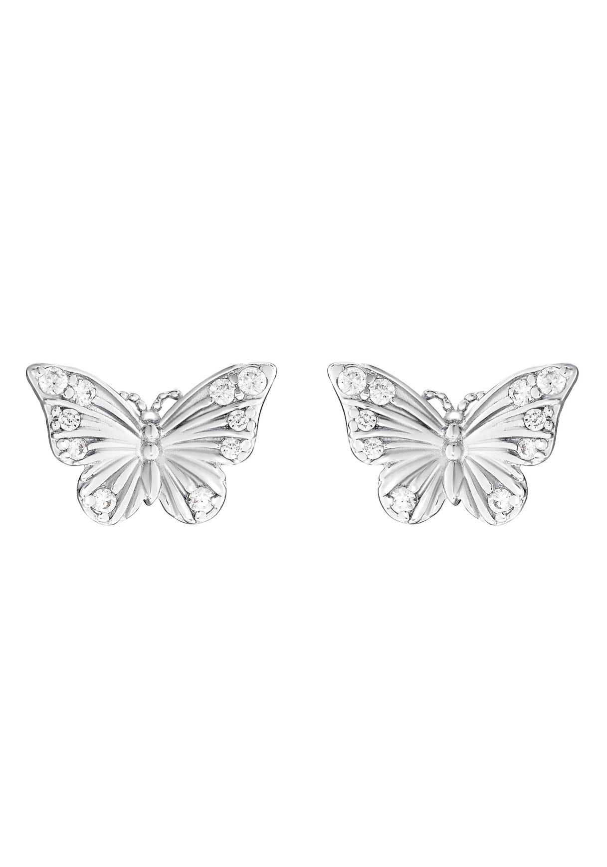 Paar »Schmetterling, kaufen Ohrstecker (synth.) Zirkonia Amor 2031780«, mit BAUR |