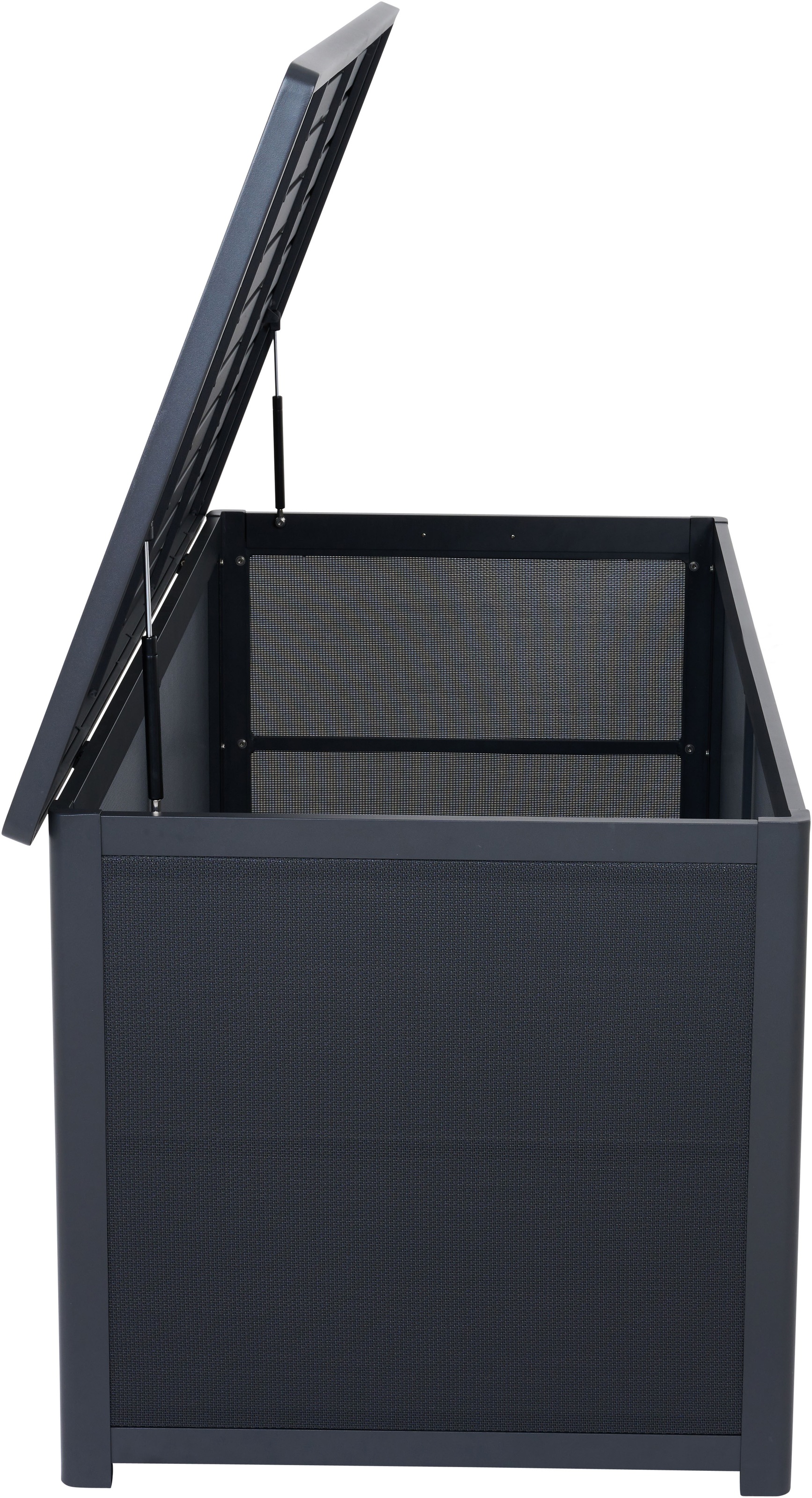 Siena Garden Kissenbox Gestell aus Aluminium, Ranotex® Bezug, 181x79x75cm anthrazit
