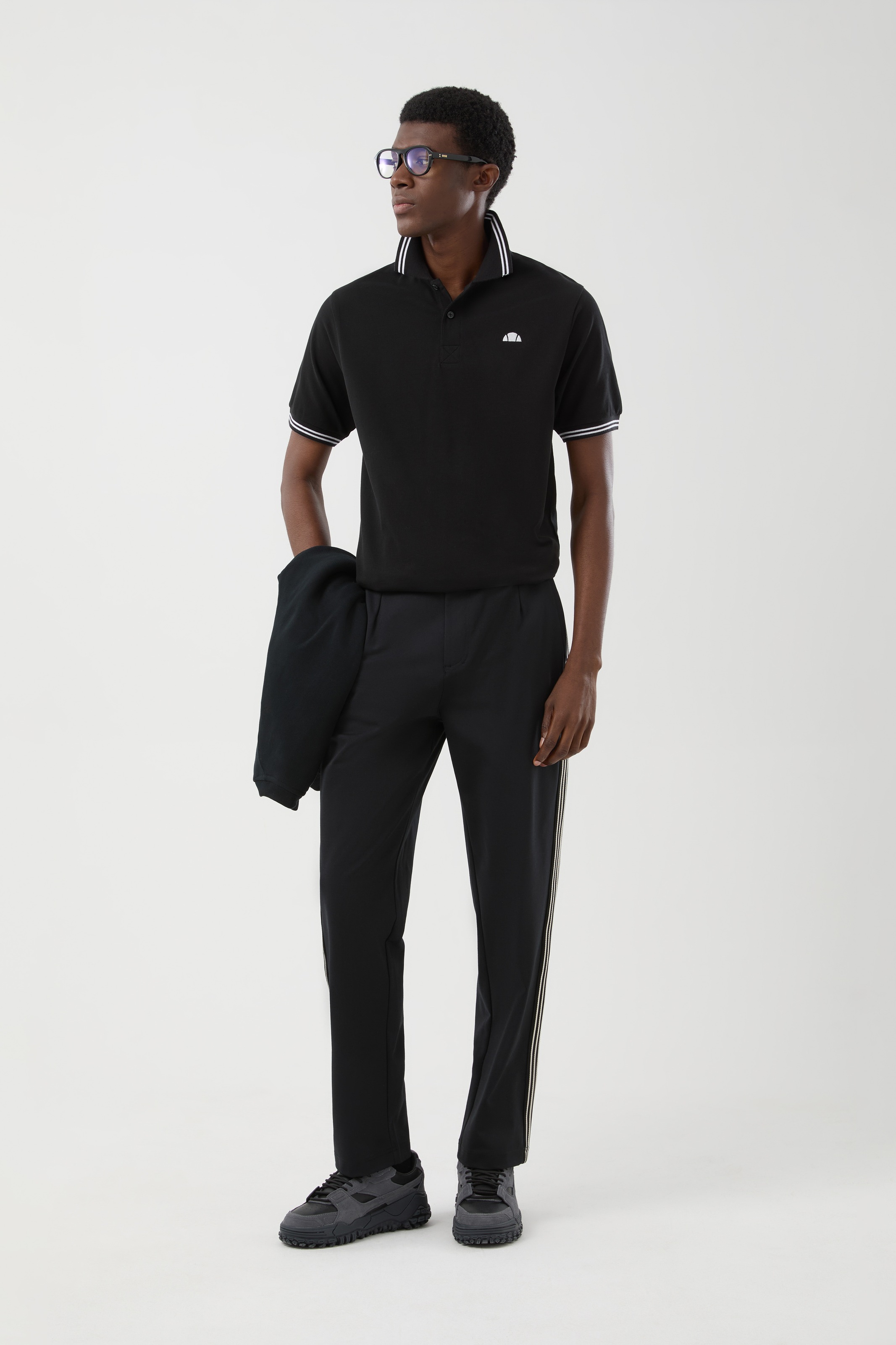 Ellesse Poloshirt »Lioran Polo Shirt« für Erwachsene, sportlicher Stil, Kurzarm, Rundhalsausschnitt