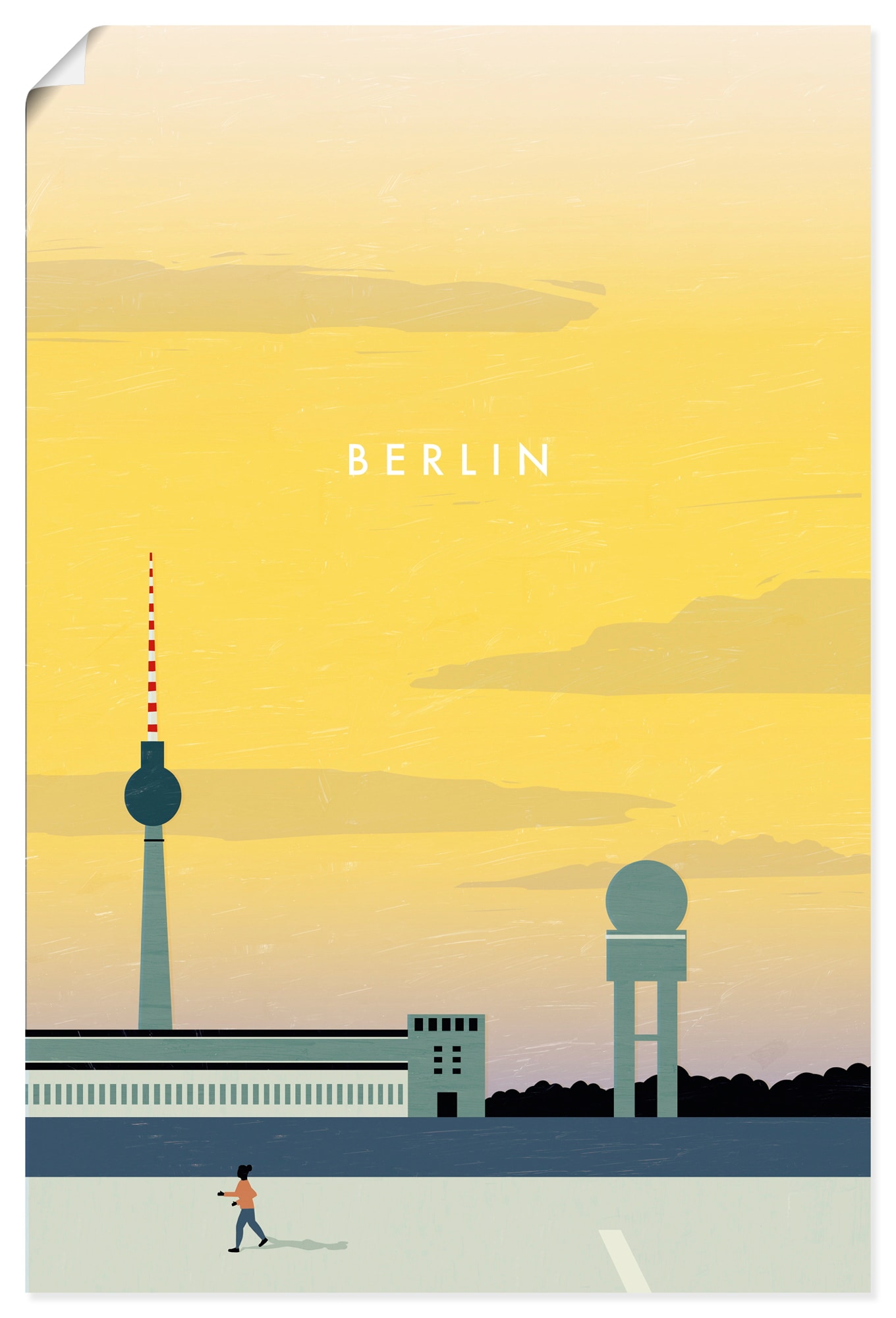 Artland Wandbild "Berlin" 1 Stk. tlg. als Alubild, Leinwandbild, Poster, Wandaufkleber in verschied. Größen