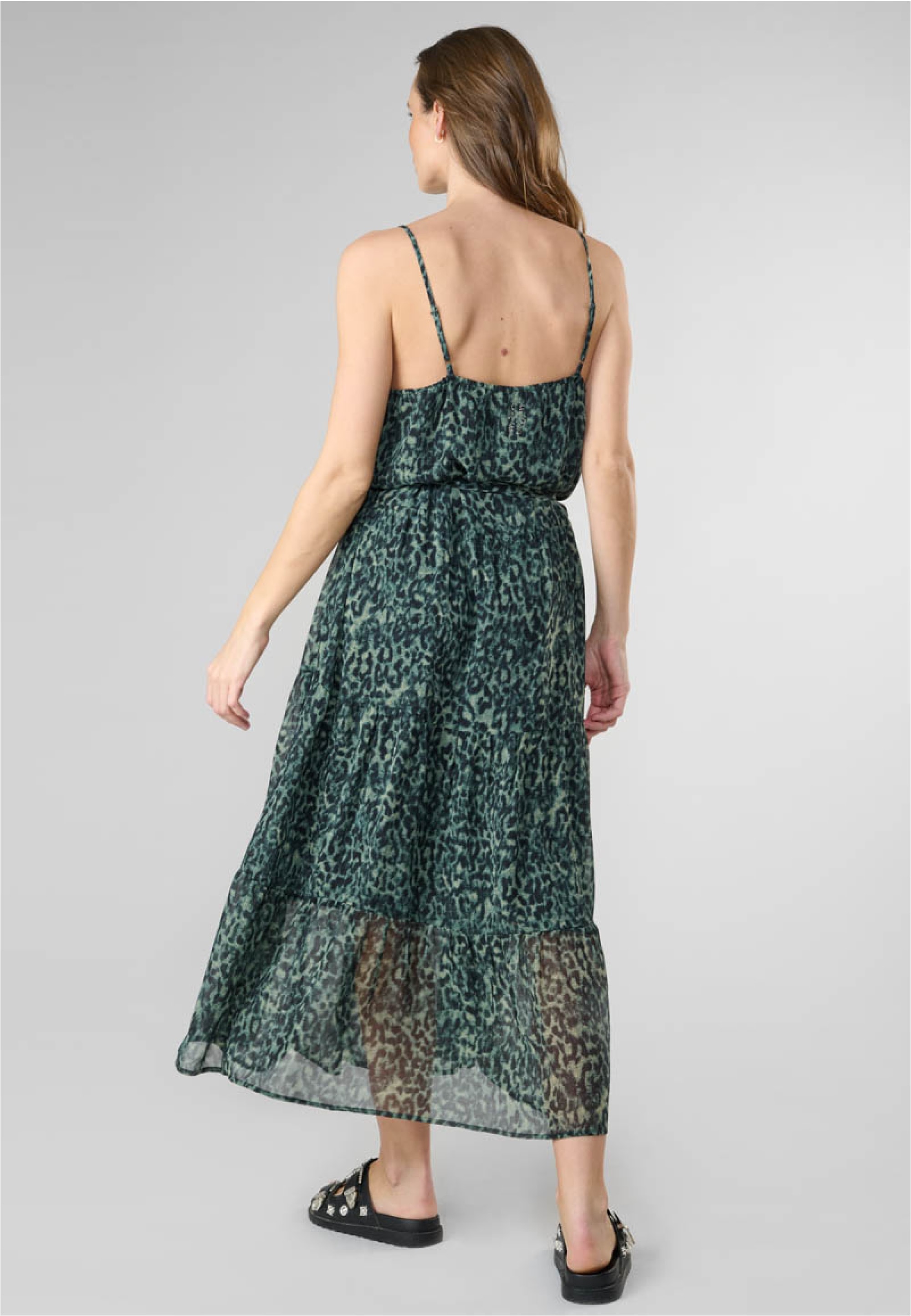 Le Temps Des Cerises Jerseykleid »LISAKA«, mit tollem Allover-Muster