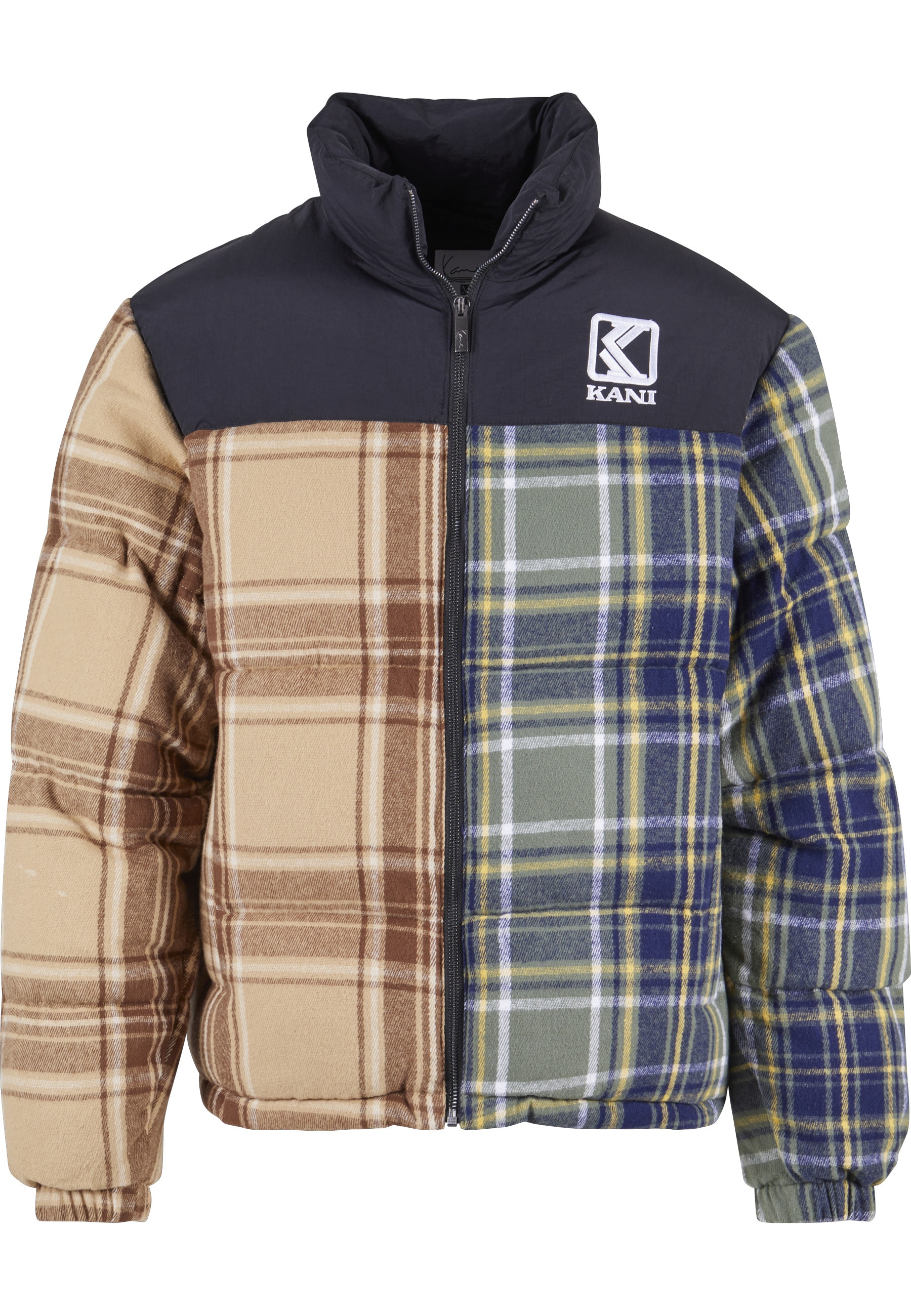 Karl Kani Winterjacke "Karl Kani Unisex KU233-007-1 KK OG Flannel Block Puf günstig online kaufen