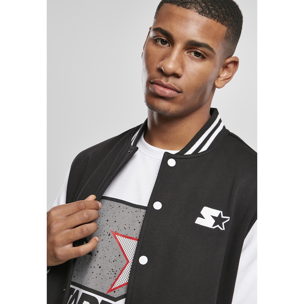 Starter Black Label Outdoorjacke »Herren Starter College Fleece Jacket«, (1 St.)