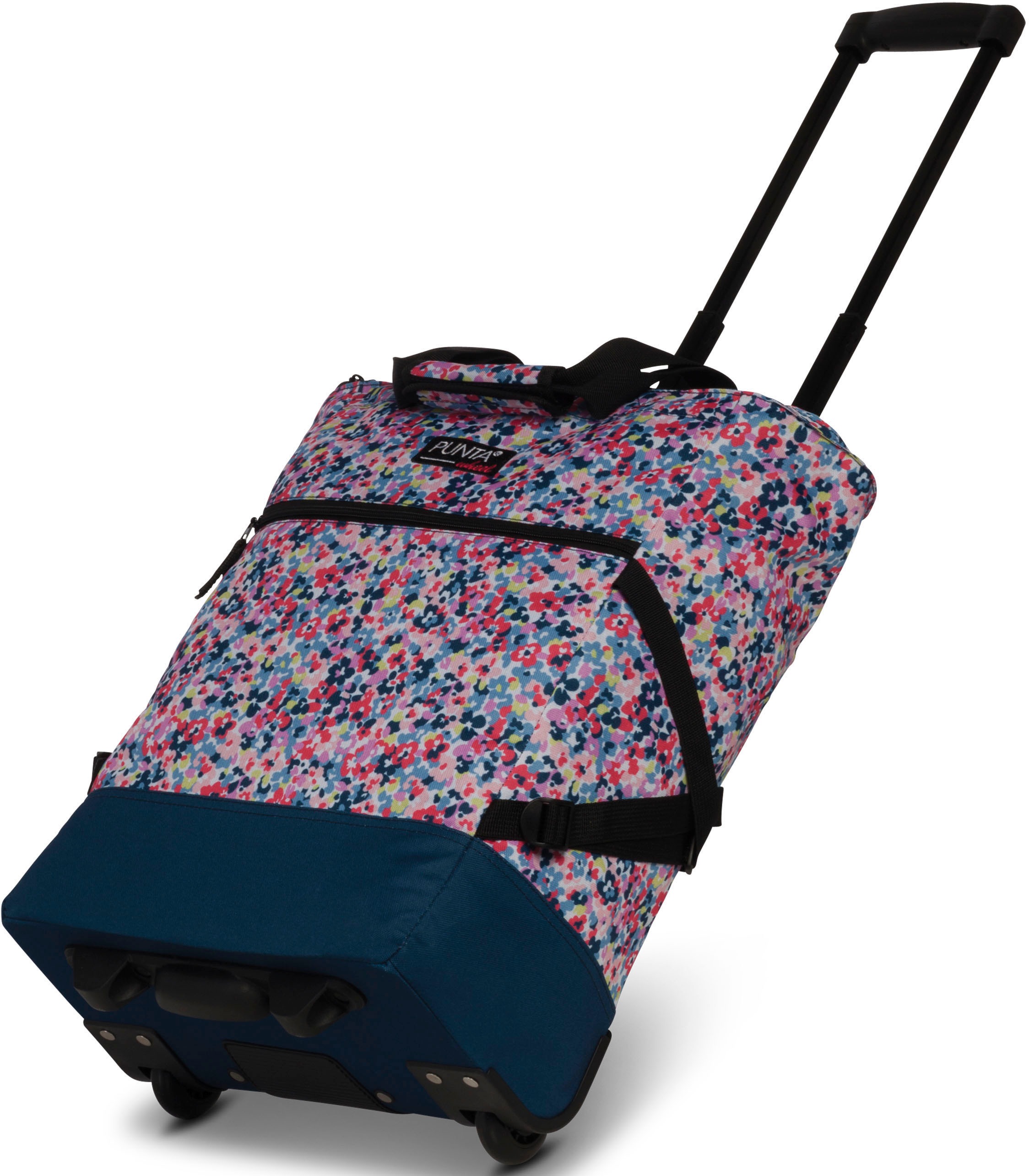 fabrizio® Einkaufstrolley »Punta-Wheel-Shopping-Roller«, (1 tlg.), edler Look mit buntem Muster