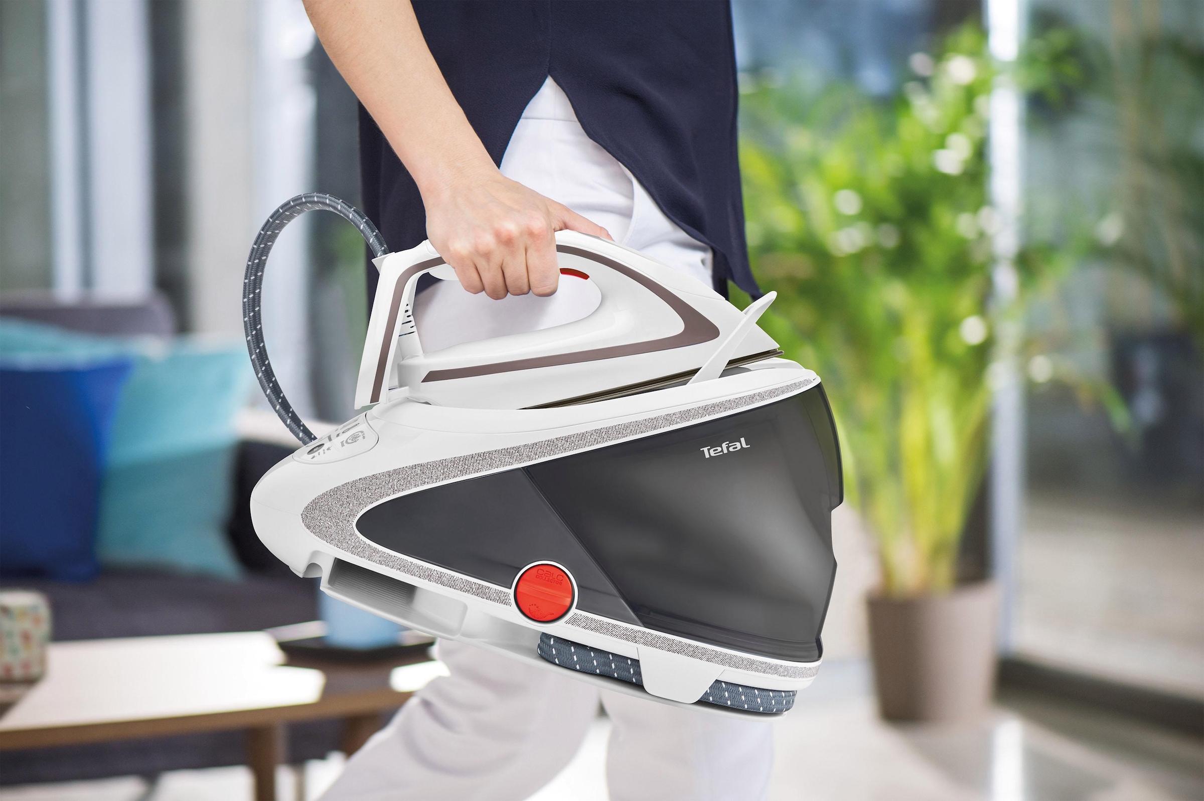 Tefal Dampfbügelstation »Pro Express Ultimate, 7,7 Bar, 2600 Watt, Kalk-Kollektor,«, 155 g/Min. Dampfleistung, 500 g/Min. extra Dampfstoß, GV9567