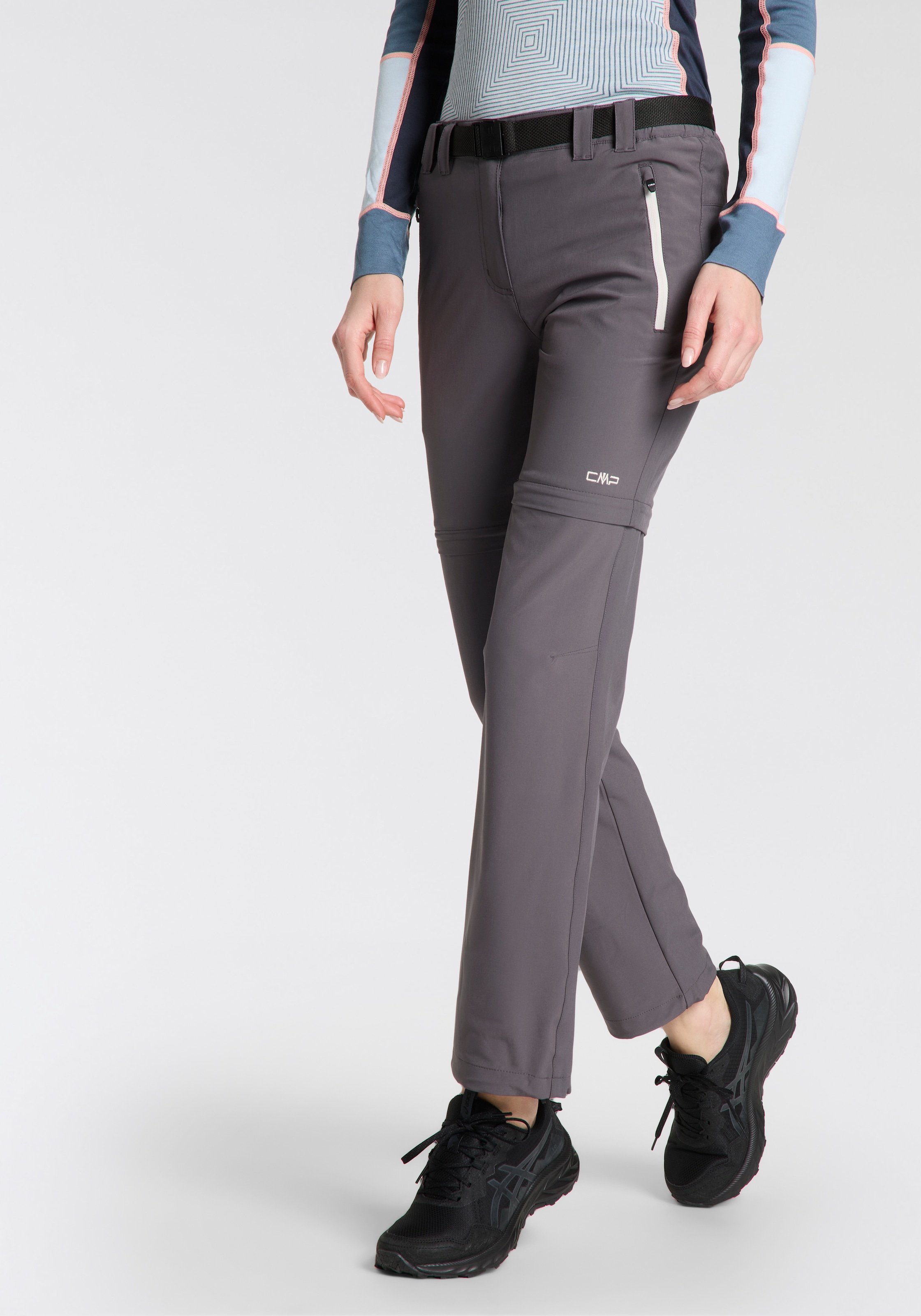 CMP Zip-off-Hose, (Set, 2 tlg., mit Gürtel), Elastisch & Schnell trocknend günstig online kaufen