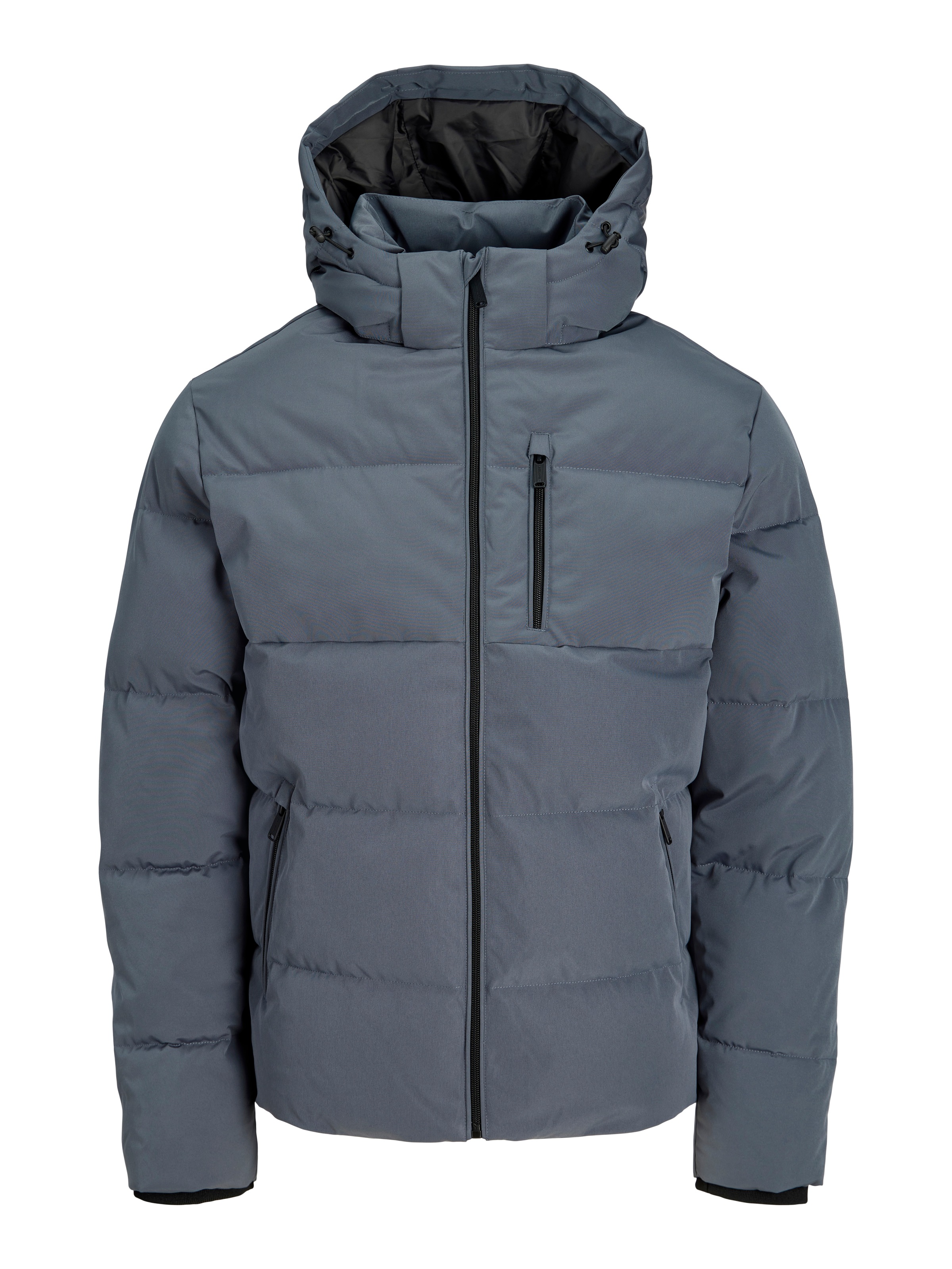 Jack & Jones Steppjacke "Jjebecks Puffer Sn" Mit Kapuze Kunstfaser, Regular Fit