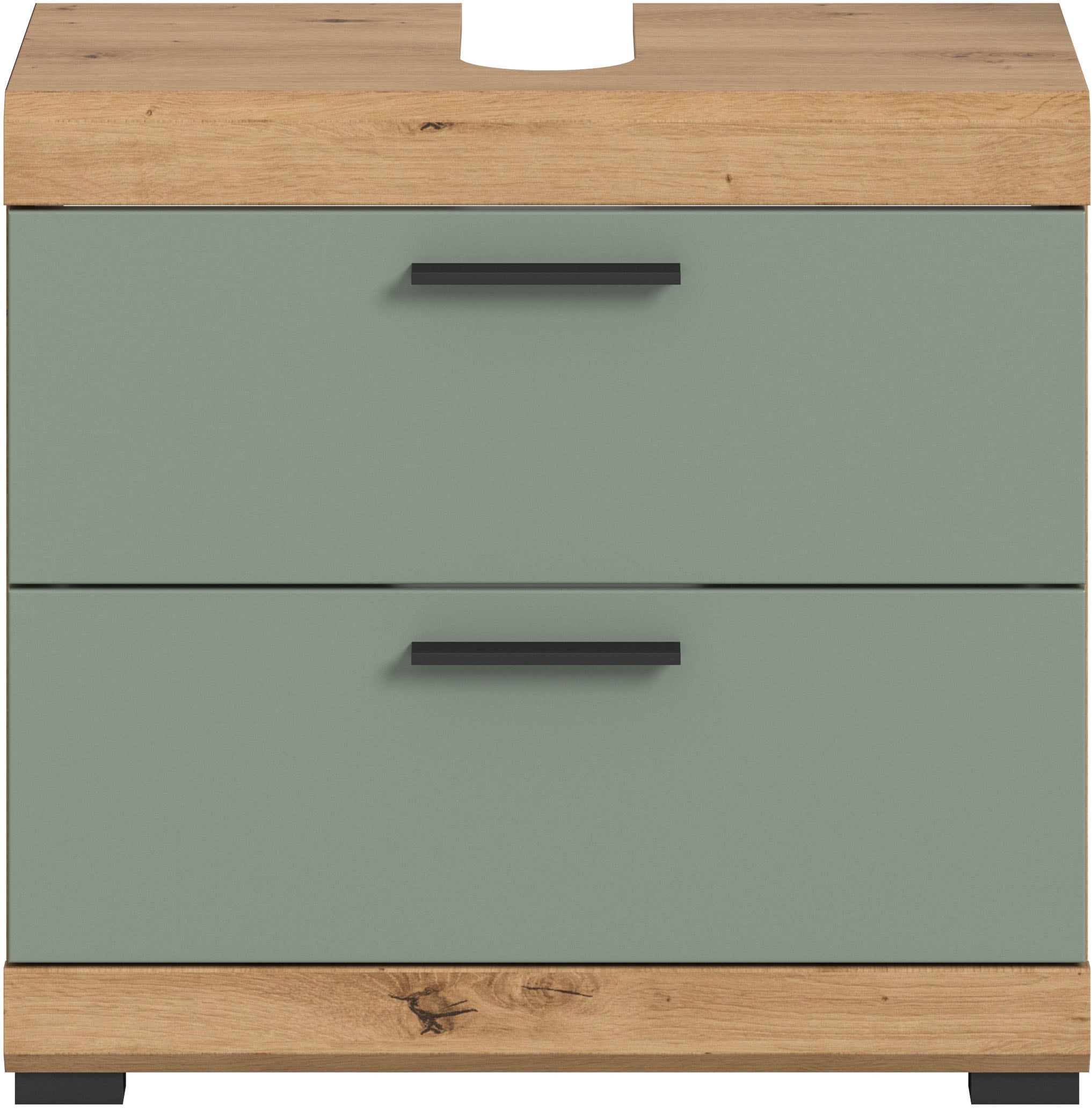 INOSIGN Waschbeckenunterschrank »Siena, Breite 60cm, 2 Tür, 2 Fächer, mit Siphonausschnitt, MDF-Front«, (1 St.), in verschiedenen Farben erhältlich, Badmöbel, Badschrank, Kommode, Bad