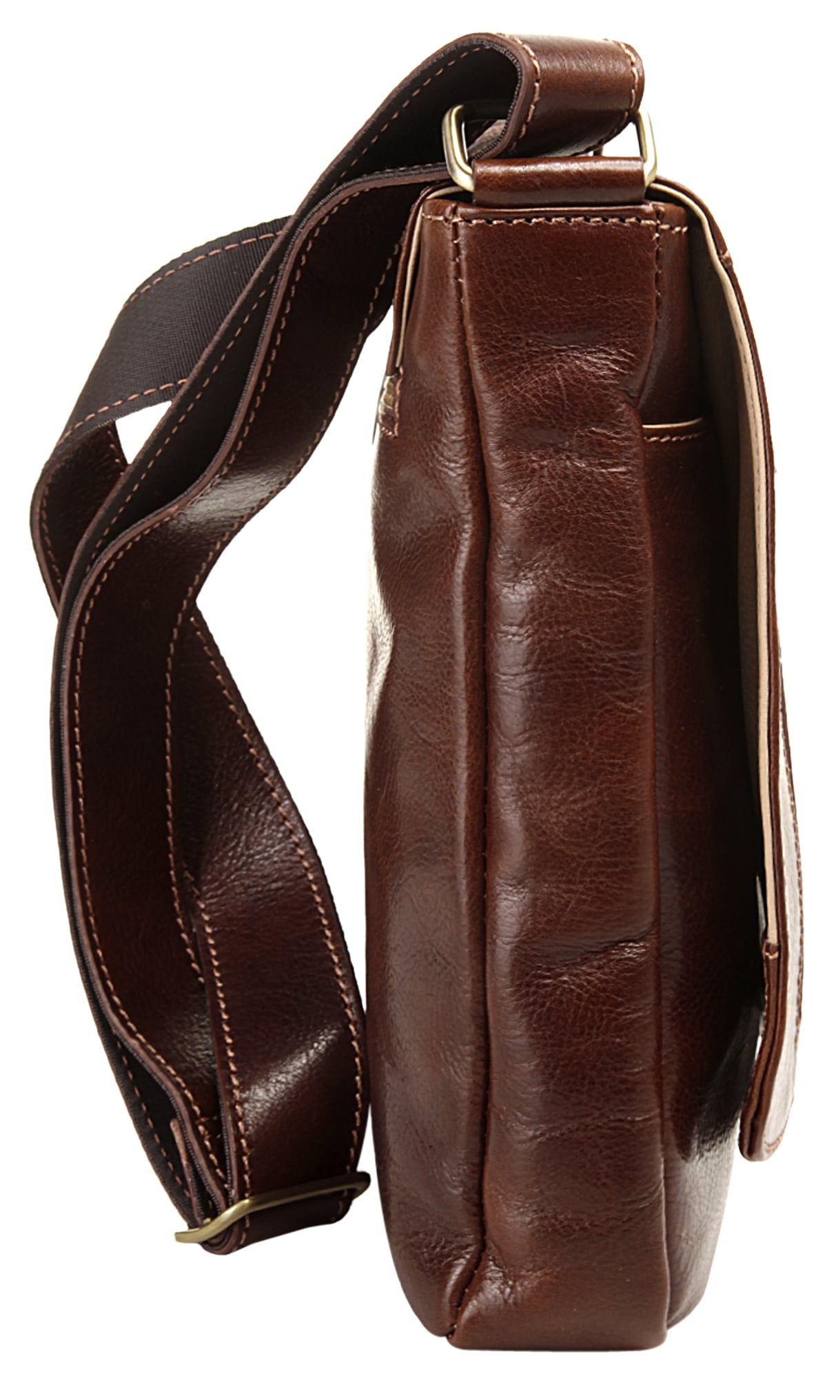 Piké Umhängetasche, echt Leder, Made in Italy