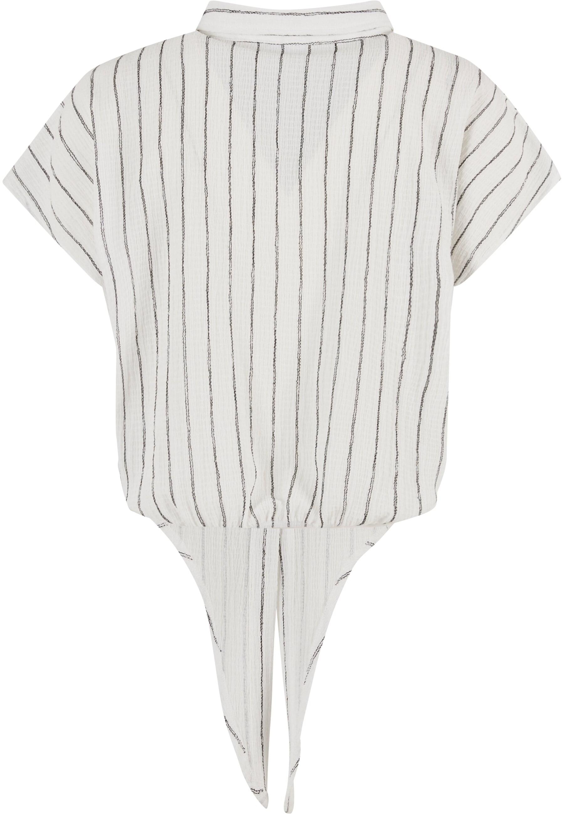 URBAN CLASSICS Klassische Bluse "Urban Classics Ladies Structured Striped T günstig online kaufen