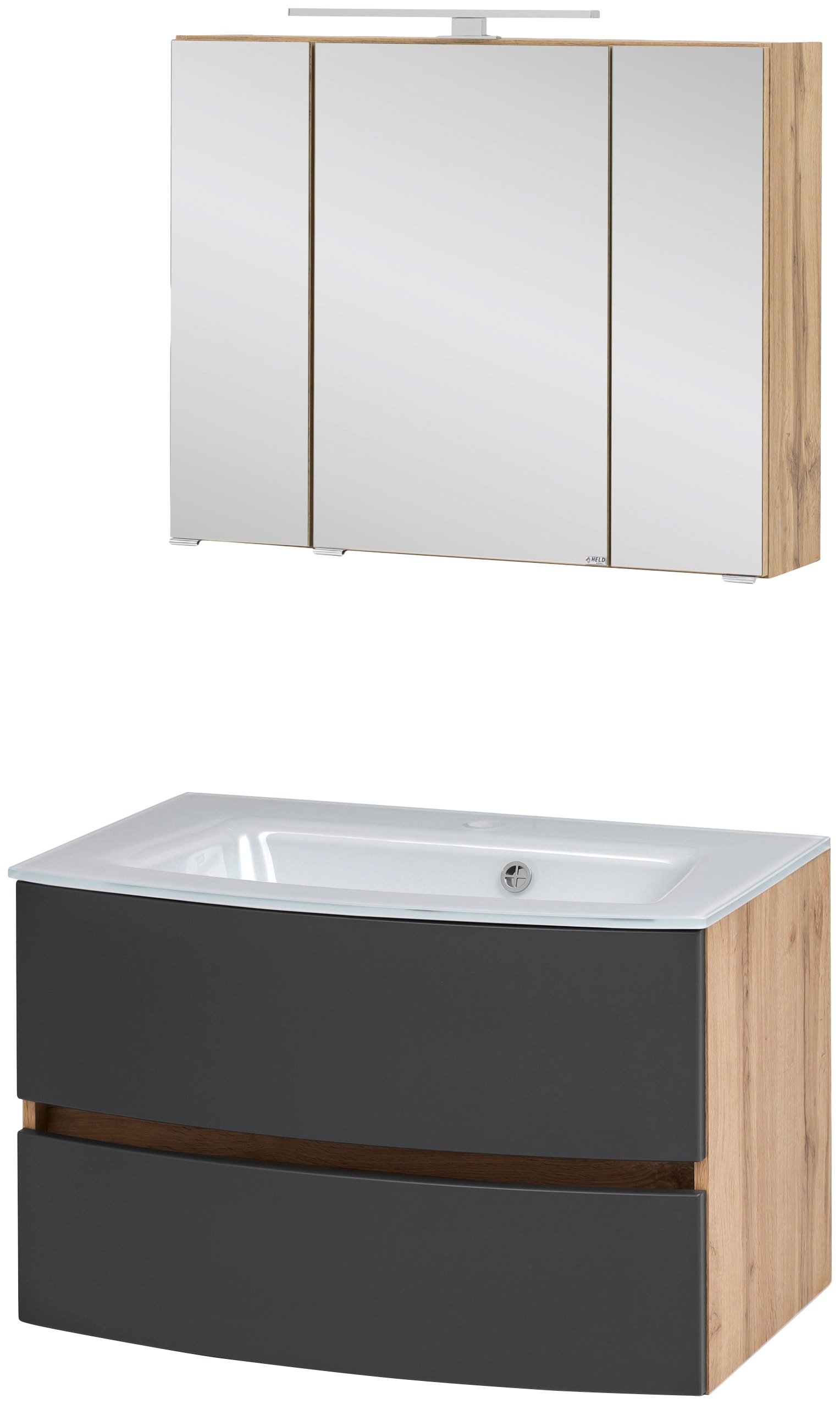 welltime Waschtisch-Set "Kaunas" Set, 2 Stk. tlg. günstig online kaufen