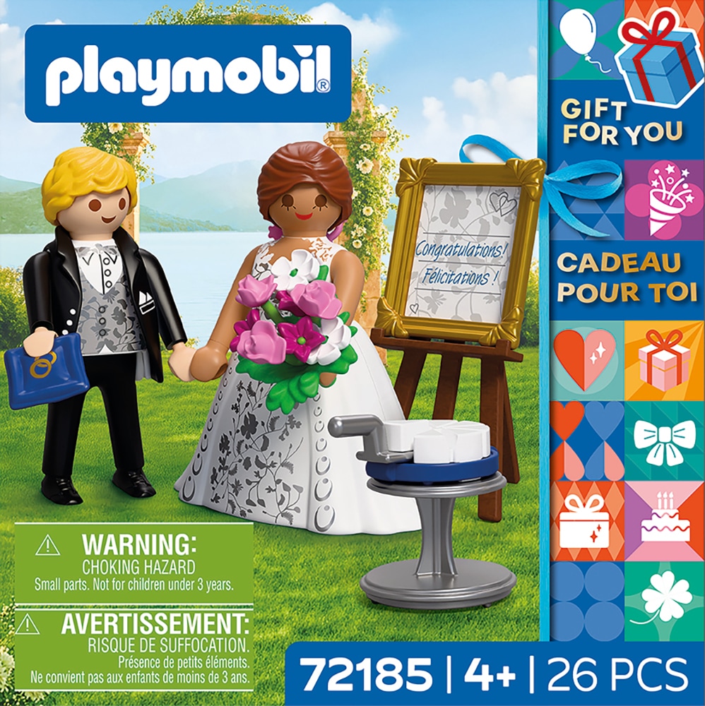 Playmobil® Konstruktions-Spielset »Hochzeit (72185), Life« Made in Europe
