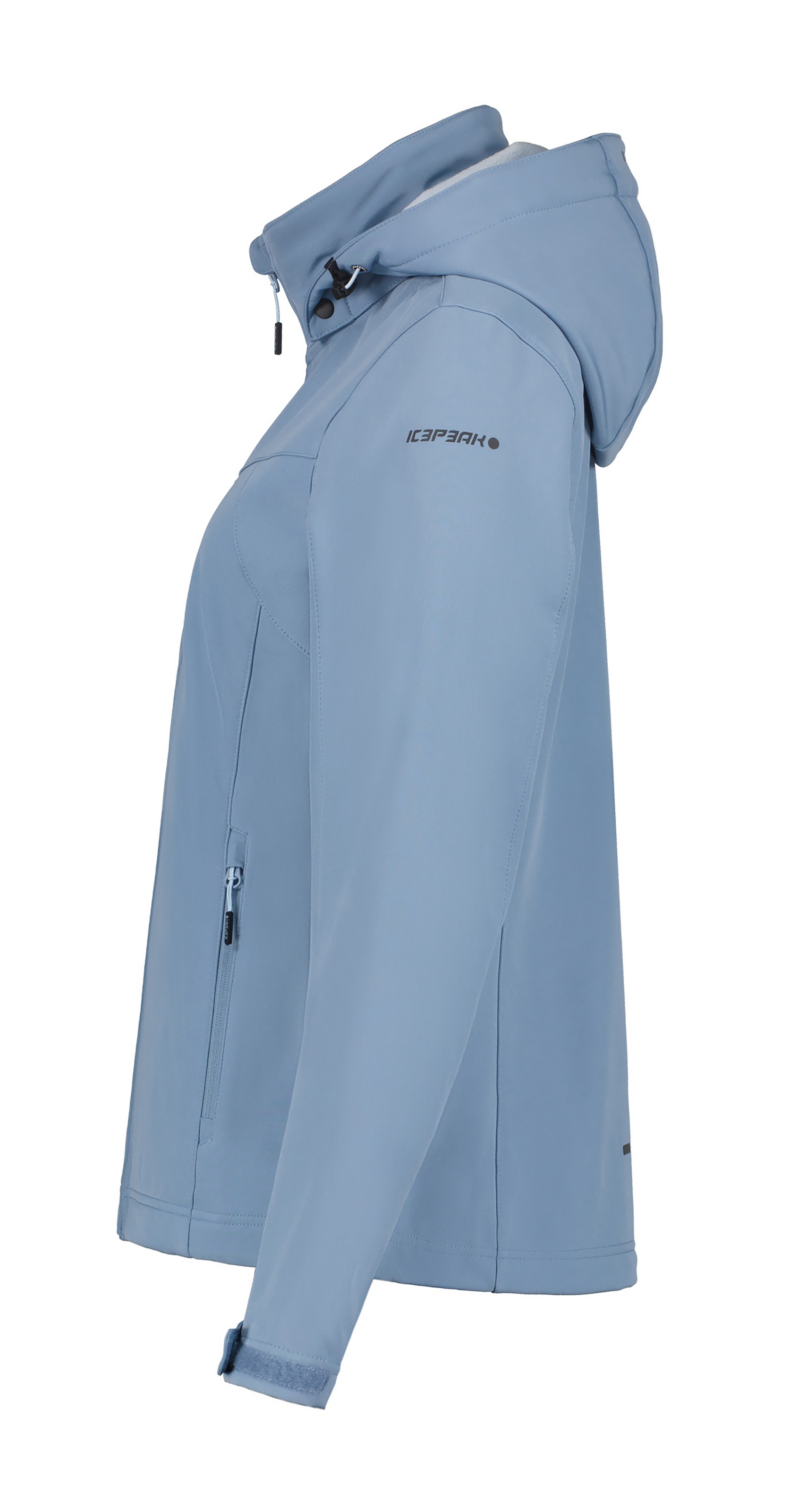 Thumbnail - Icepeak Softshelljacke "BRENHAM" mit Kapuze winddicht, wasserabweisend, atmungsaktiv, mit abnehmbarer Kapuze