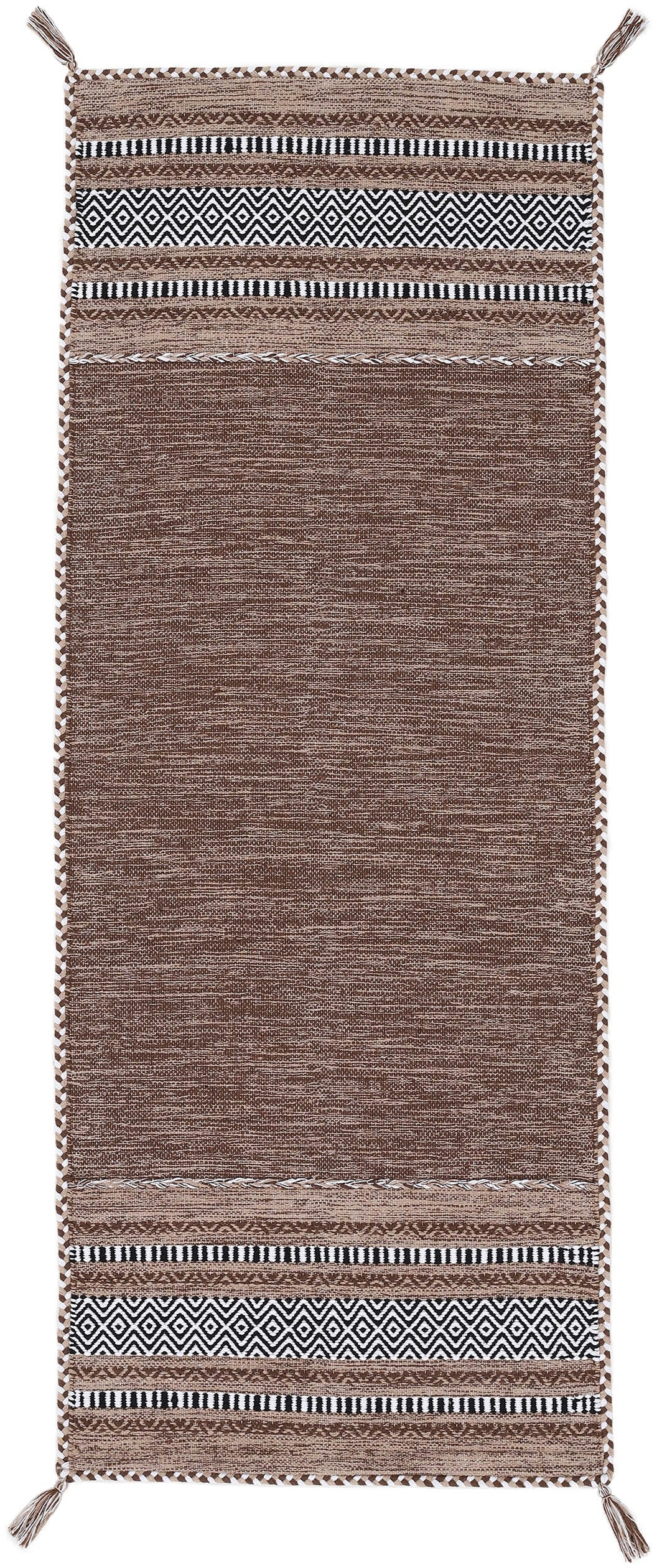 carpetfine Teppich "Kelim Azizi, auch als Läufer erhältlich" rechteckig 5 m günstig online kaufen