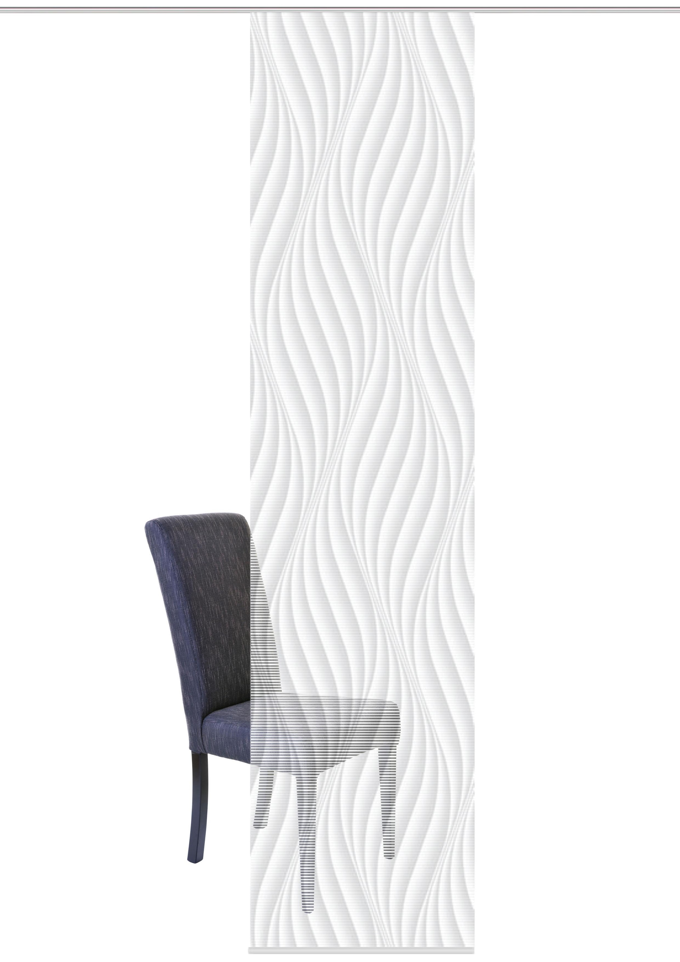 Vision S Schiebegardine "WAVE" Paneelwagen 1 Stk. tlg. HxB: 260x60, Schiebe günstig online kaufen