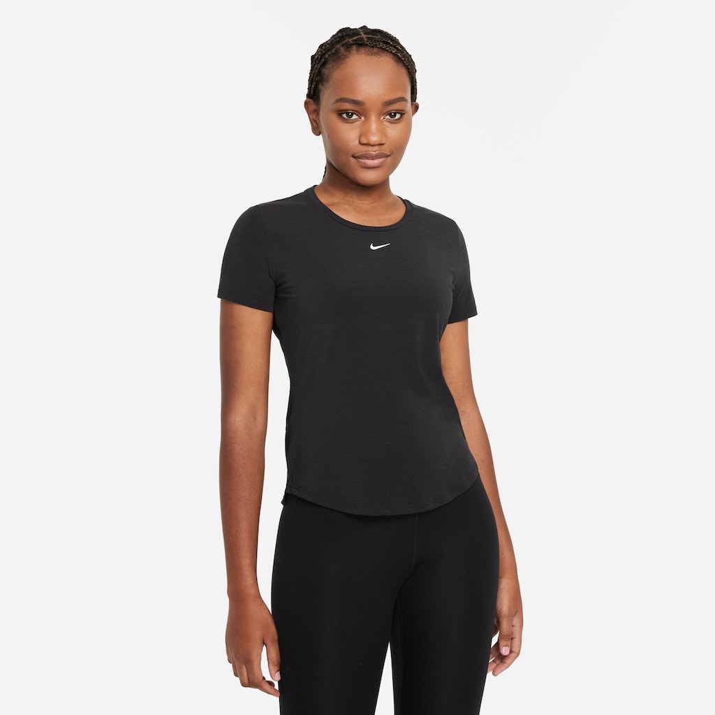 Nike Trainingsshirt »DRI-FIT UV ONE LUXE WOMEN'S STANDARD FIT SHORT-SLEEVE TOP«