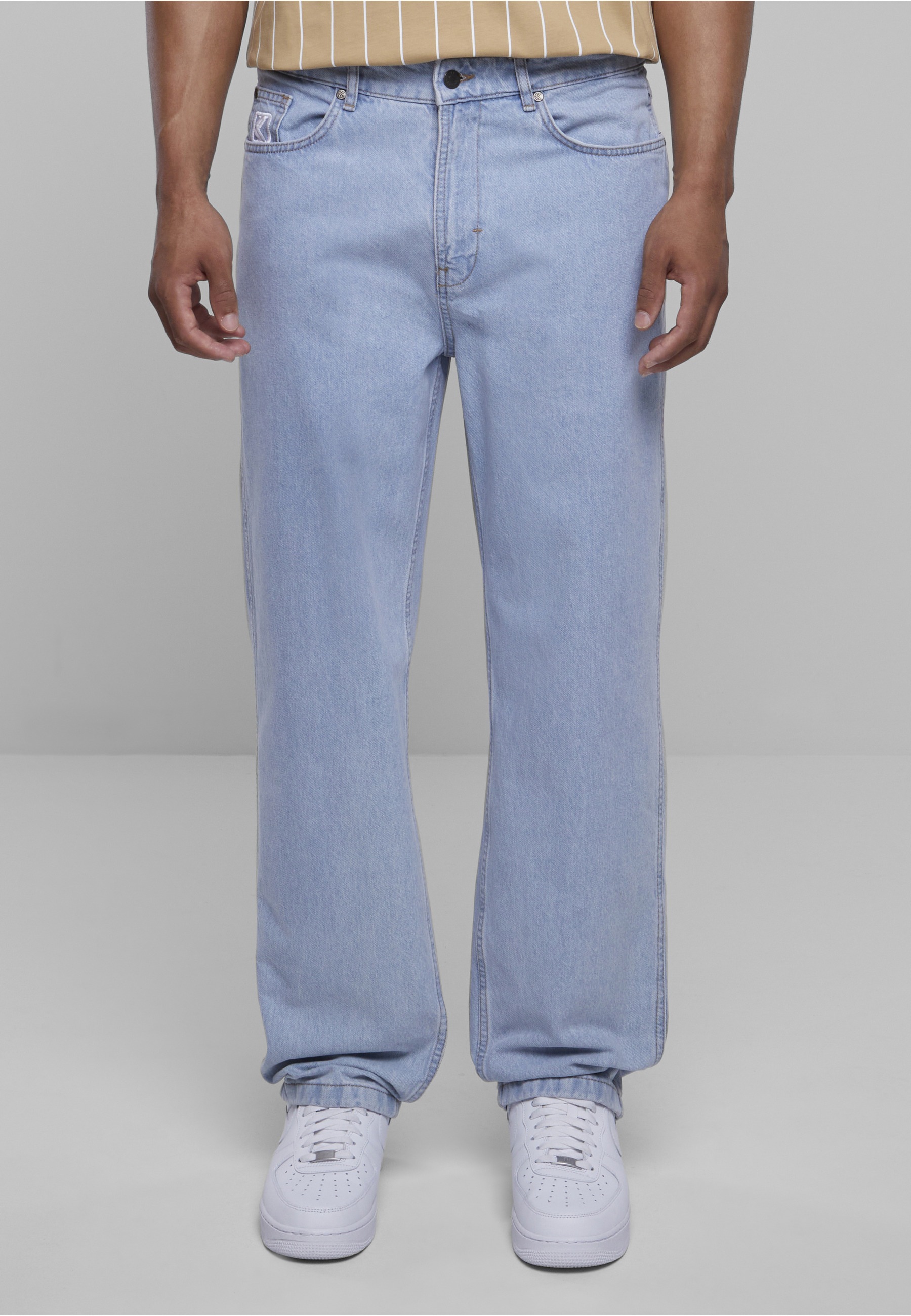Karl Kani Bequeme Jeans »Karl Kani Herren KK Small Signature Baggy Five Pocket Denim«
