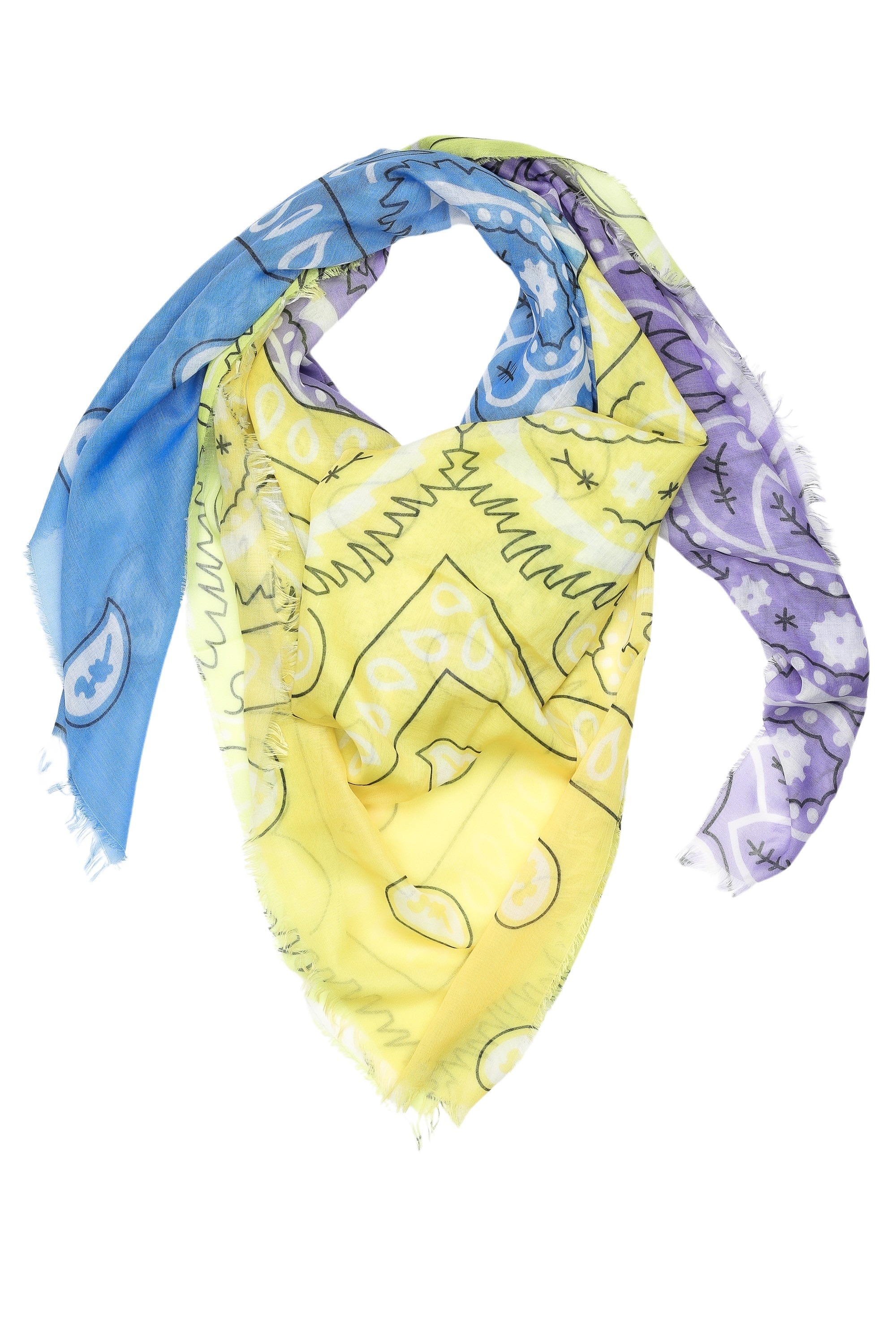 COLLEZIONE ALESSANDRO Modeschal "Festival", 1 Stk. mit energetischem Muster günstig online kaufen